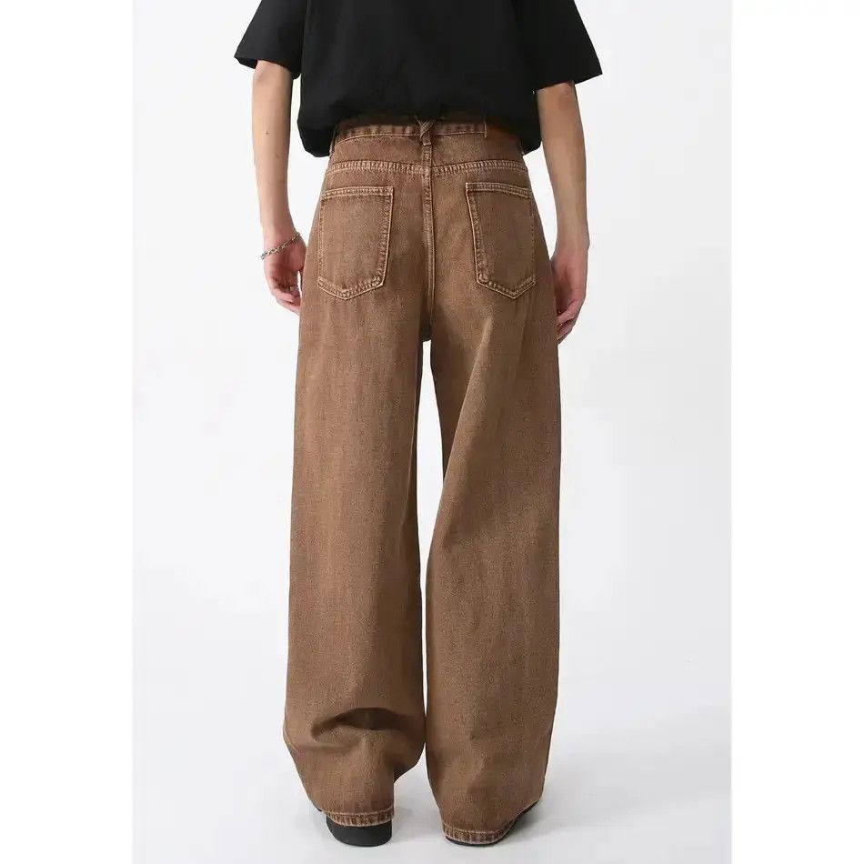 Japanese Brand Retro loose high street jeans Size US 32 / EU 48 - 4 Thumbnail