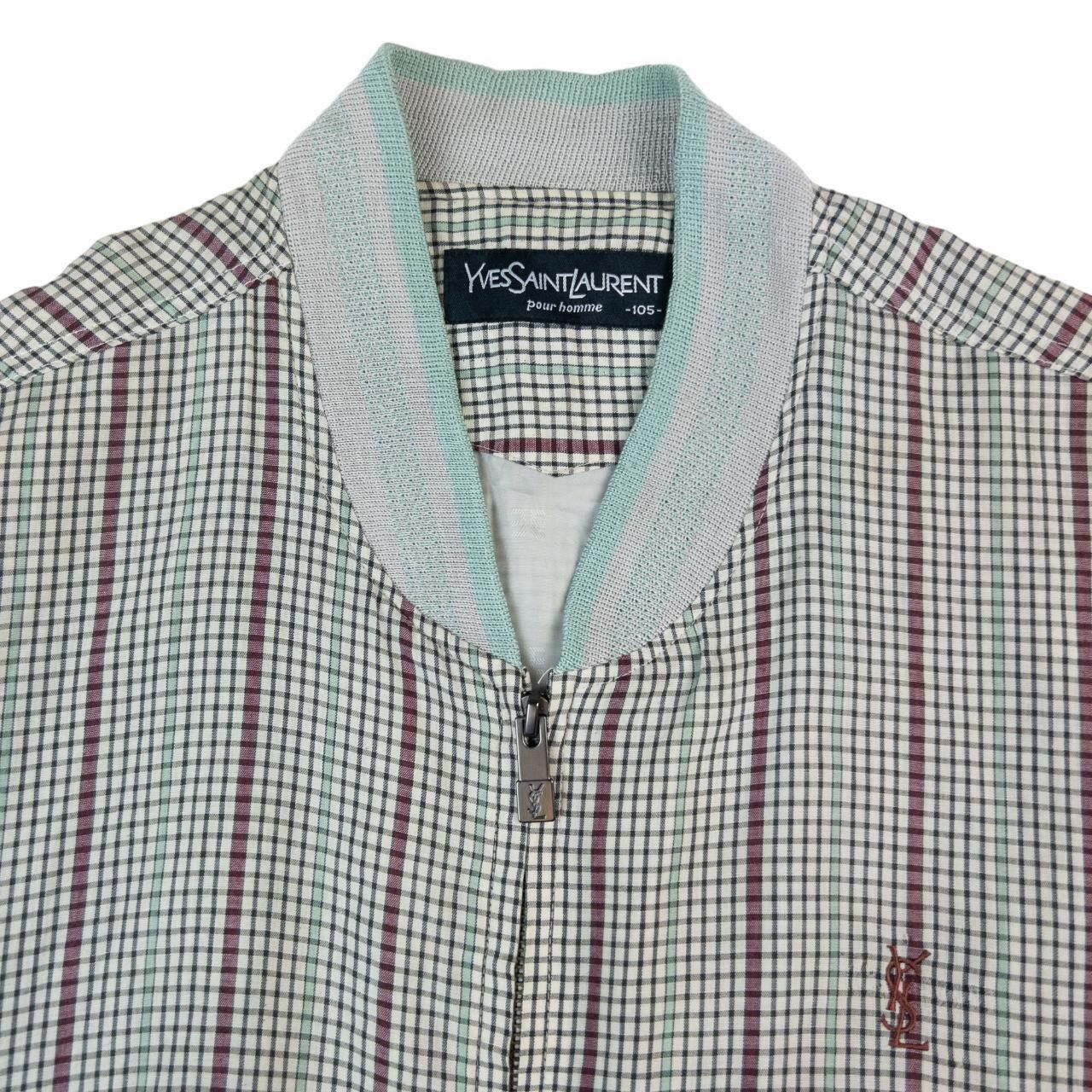Yves Saint Laurent Vintage YSL Yves Saint Laurent Bomber Jacket Size L Size US L / EU 52-54 / 3 - 3 Thumbnail