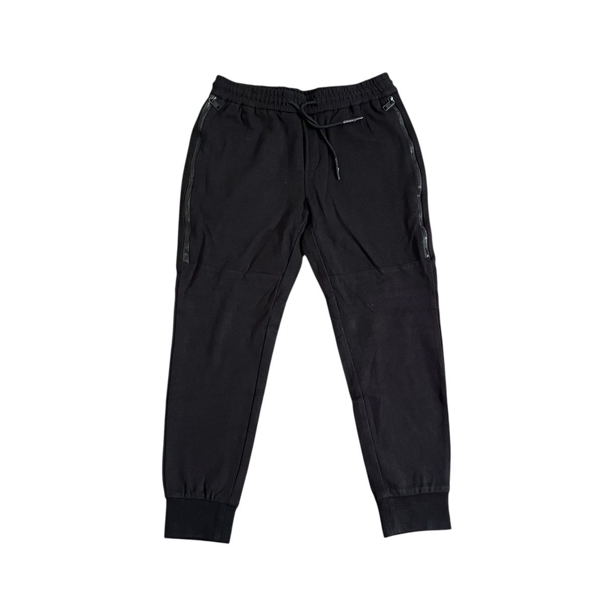 Yohji Yamamoto Yohji yamamoto y-3 black training relaxed sweatpants Size US 29 - 1 Thumbnail