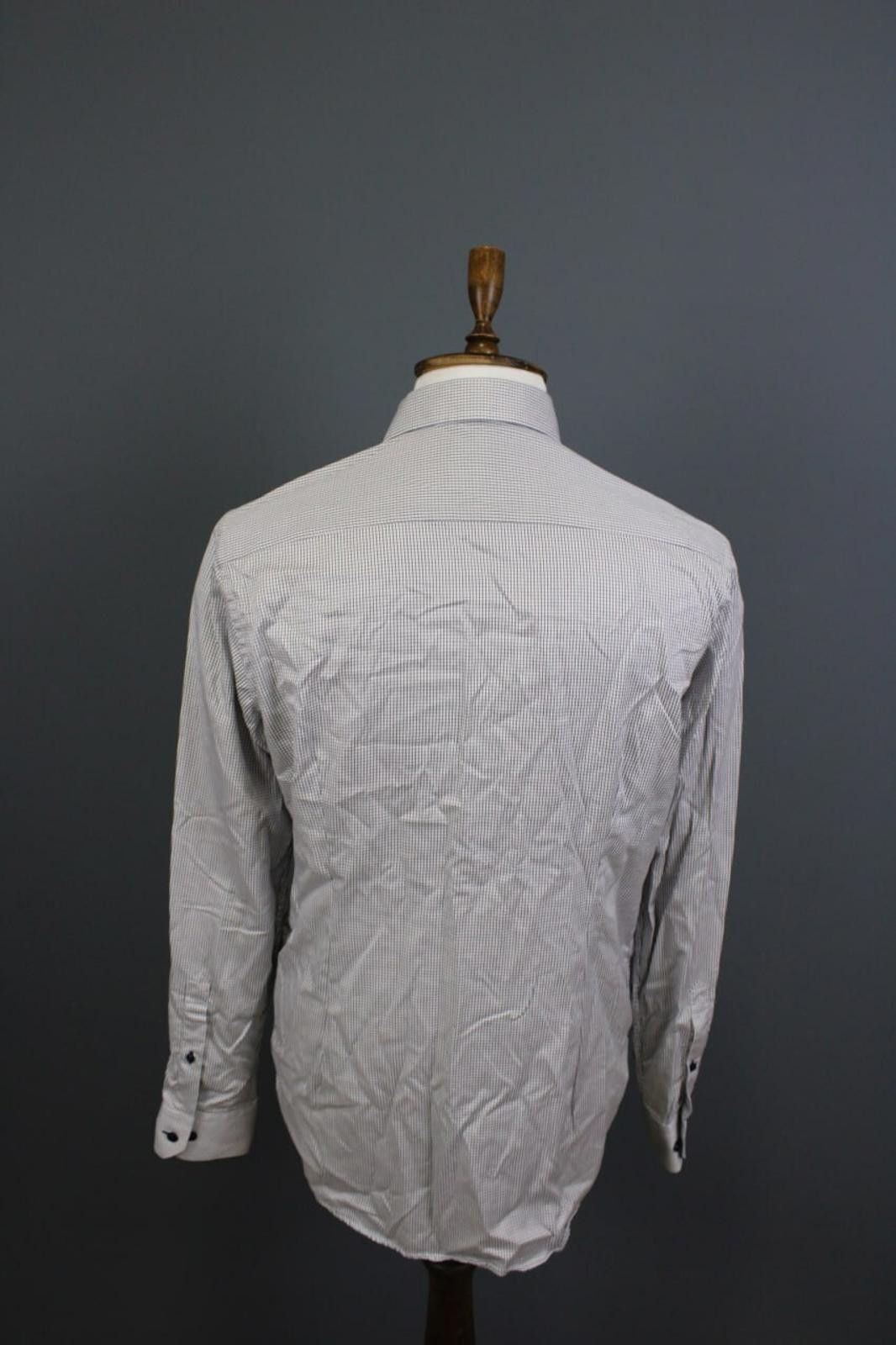 Eton Eton Contemporary Fit Check Button Down Shirt Size 41 / 16 Size US M / EU 48-50 / 2 - 9 Thumbnail