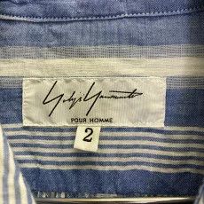 Yohji Yamamoto yohji yamamoto pour homme striped long blouse Size US M / EU 48-50 / 2 - 3 Thumbnail