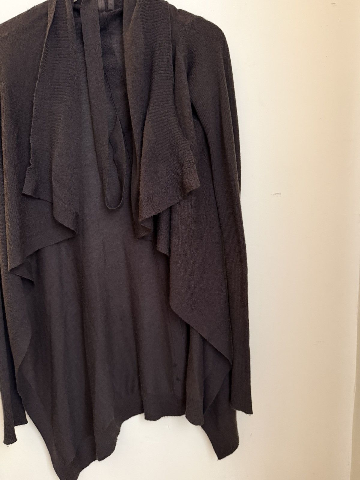 Rick Owens Rick Owens STAG FW 2008 Women’s Draped Cardigan Sweater Size M / US 6-8 / IT 42-44 - 3 Thumbnail