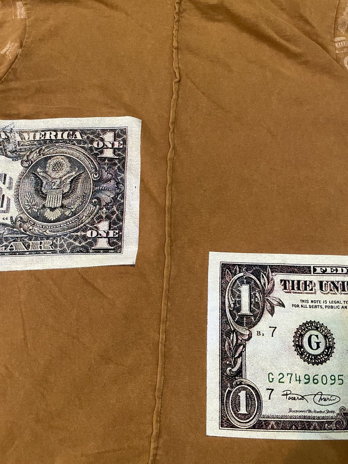 Japanese Brand Dollar American Tee Shirt Size US M / EU 48-50 / 2 - 10 Thumbnail