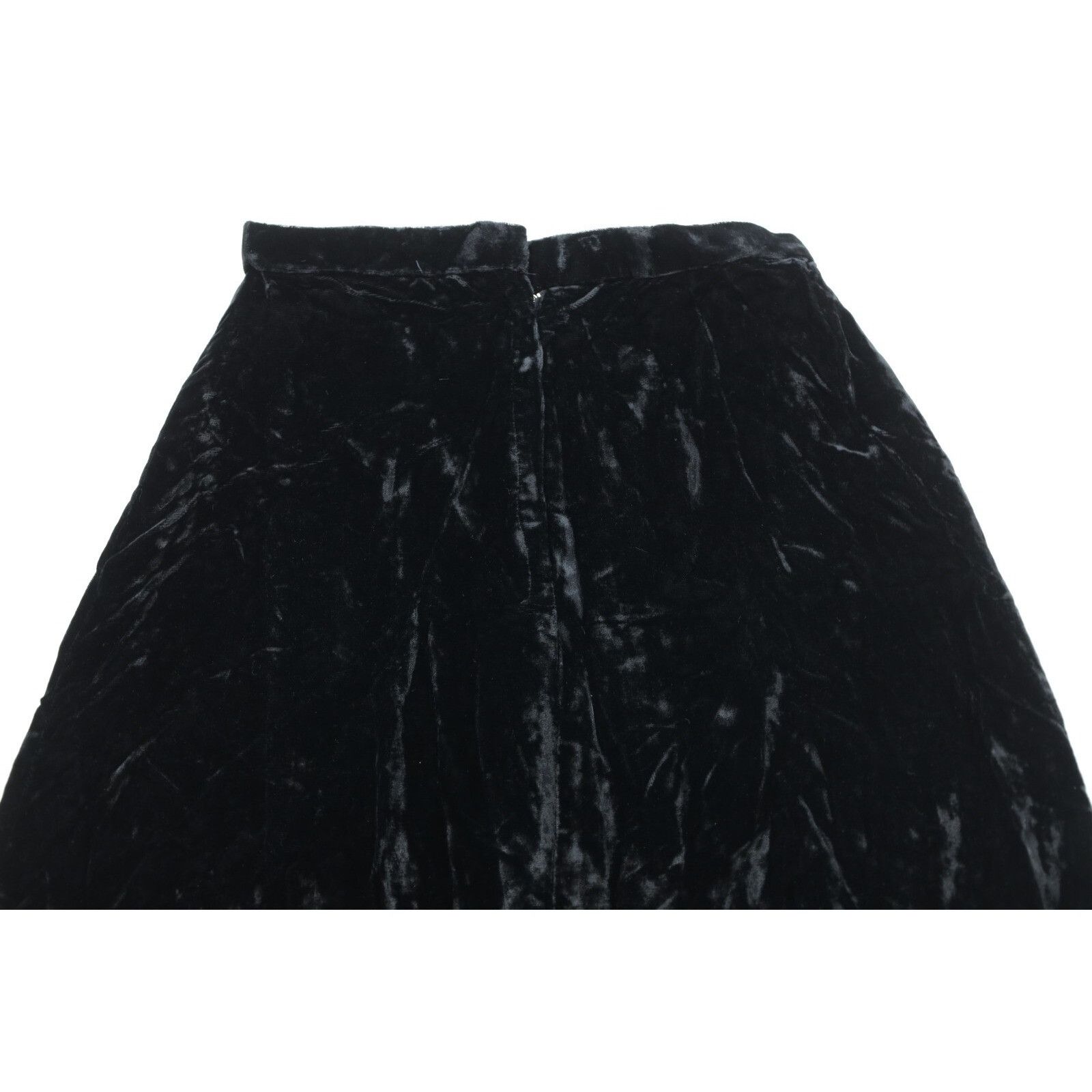 Vintage Vintage 50s 60s Goth Medieval Velvet Velour Skirt Size 26" / US 2 / IT 38 - 9 Thumbnail