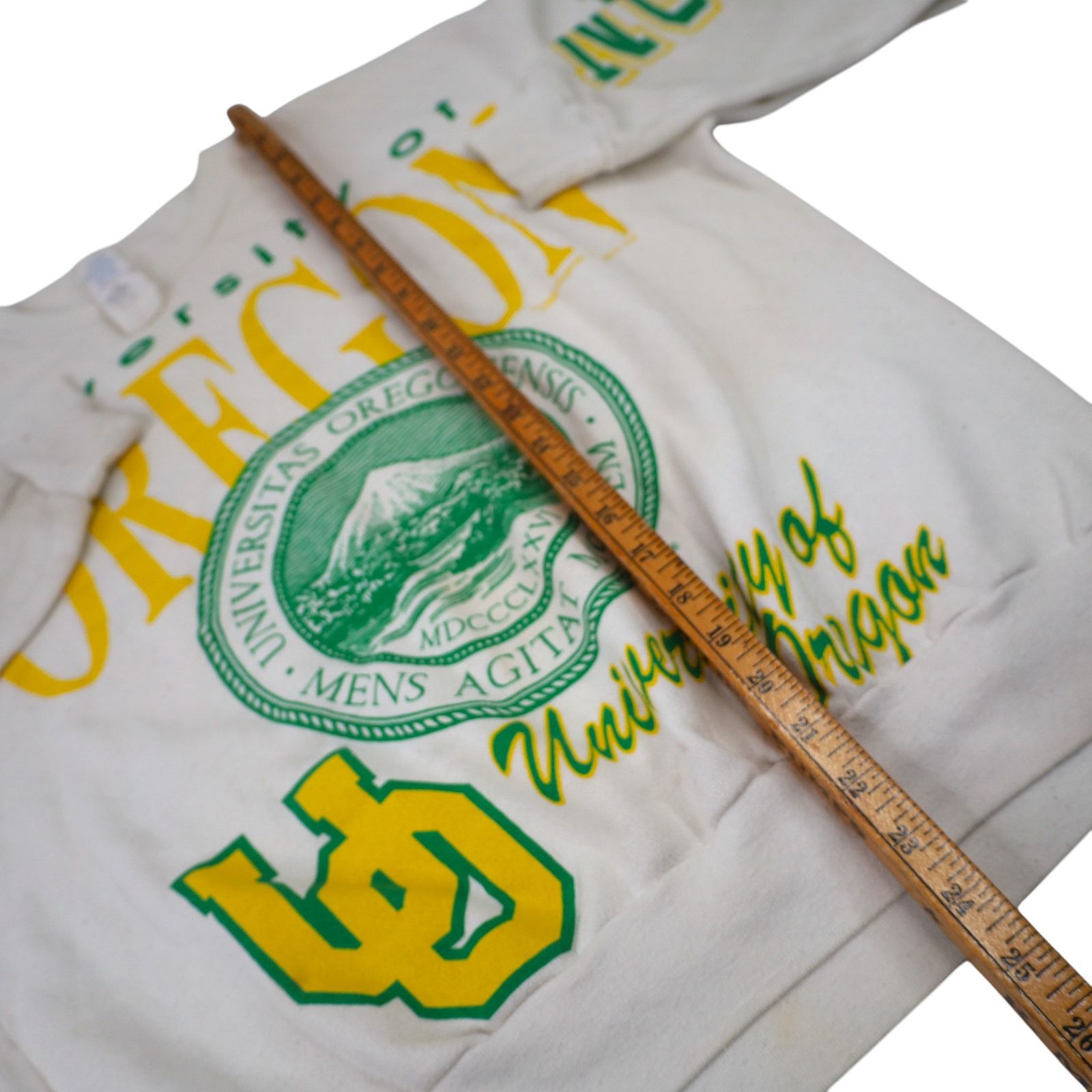 Majestic × NCAA × Vintage VTG Majestic University of Oregon Ducks Graphic Sweatshirt Size US L / EU 52-54 / 3 - 8 Thumbnail
