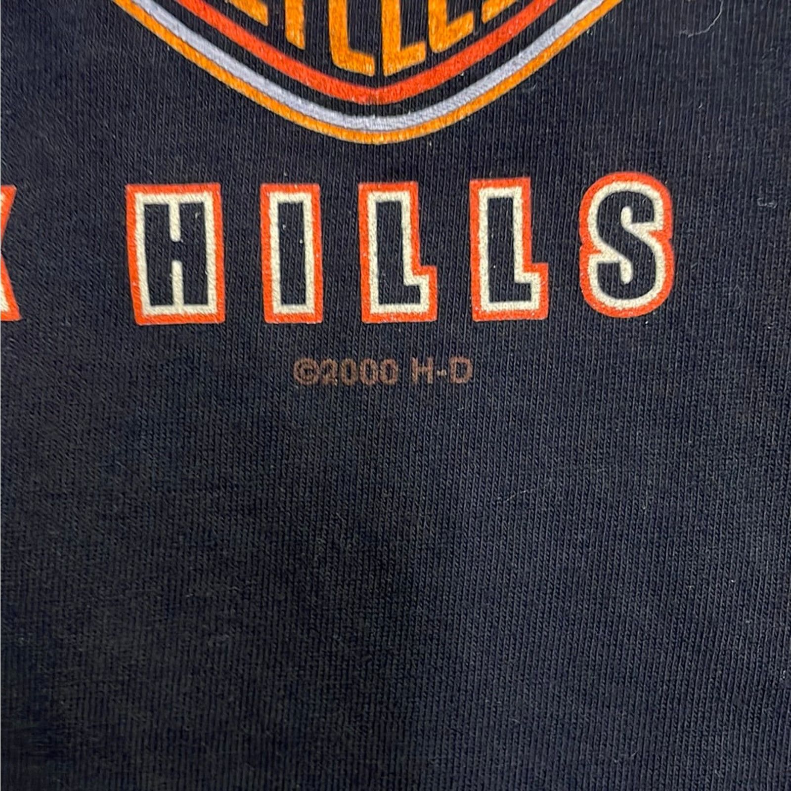 Harley Davidson Vintage 2000 Harley Davidson Sturgis 60th Anniversary Tee XL Size US XL / EU 56 / 4 - 3 Thumbnail