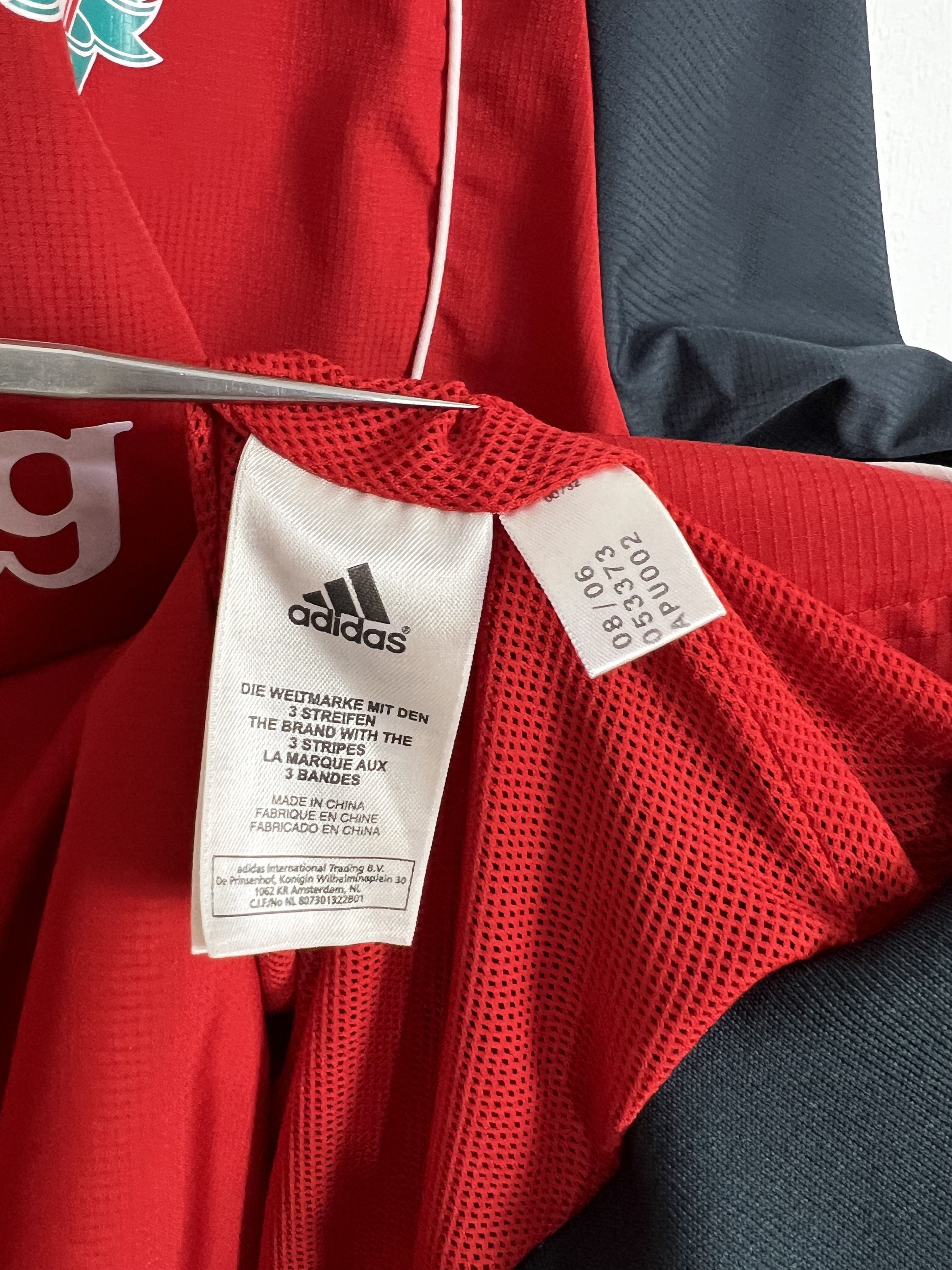 Adidas Vintage Adidas Liverpool Football Train Jacket Soccer Size US L / EU 52-54 / 3 - 11 Thumbnail