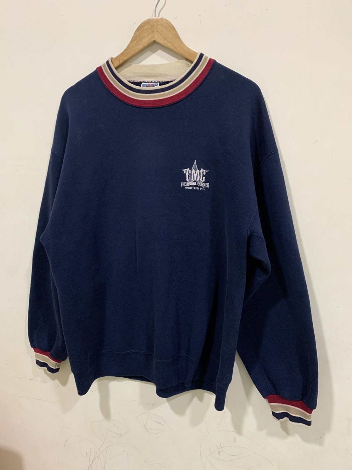 Other × Vintage Vintage Sweatshirt Jerzees TMC Whistler Size US L / EU 52-54 / 3 - 2 Thumbnail