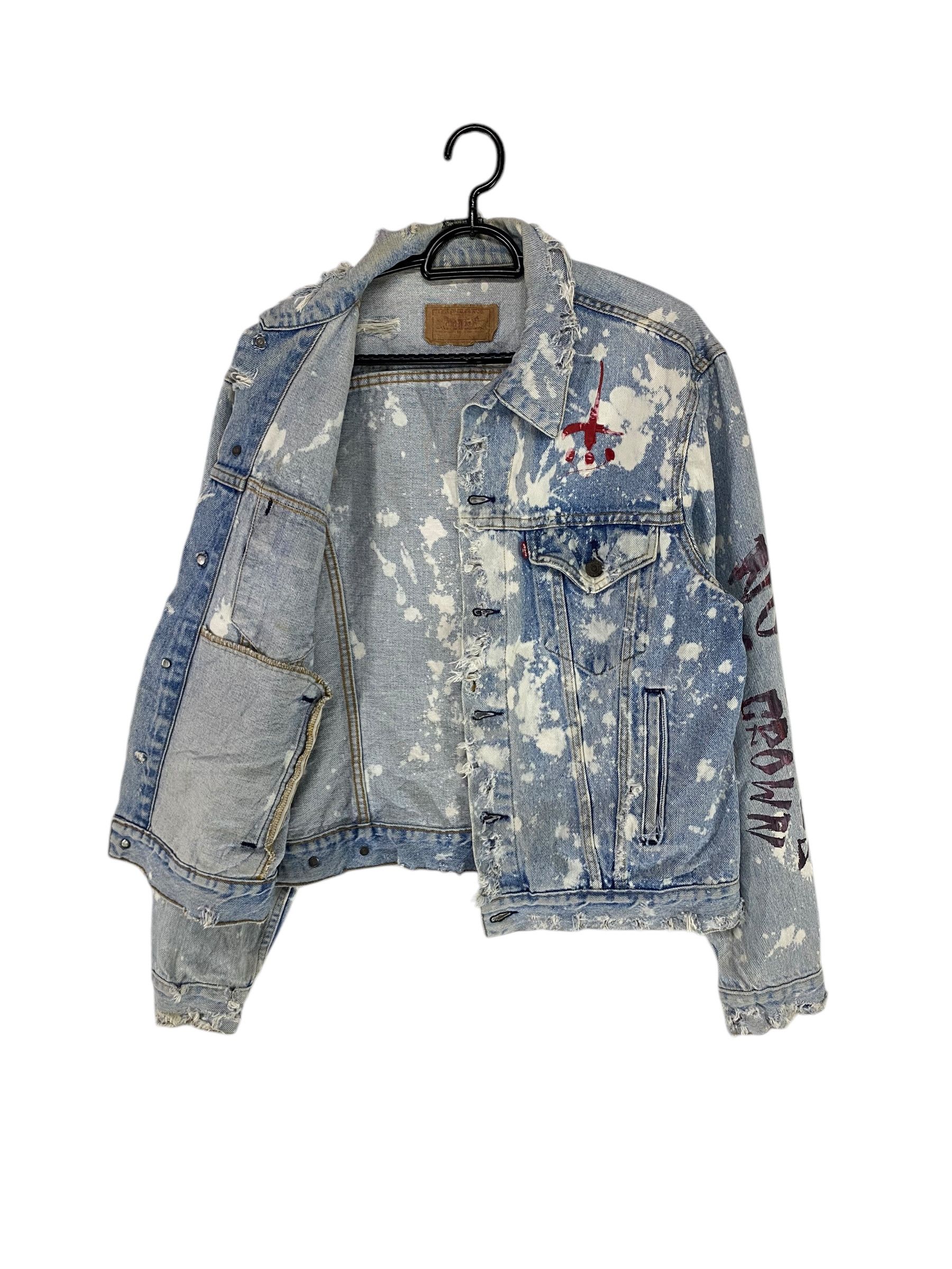 Designer CTLS very special only one rework vintage levis jacket Size US M / EU 48-50 / 2 - 3 Thumbnail