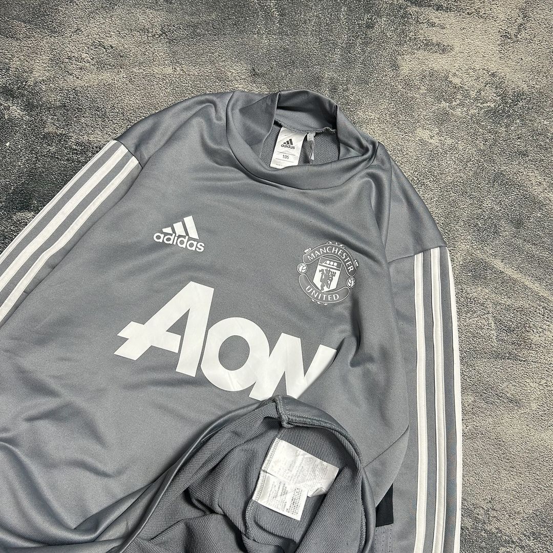 Adidas 🔥Rare🔥Manchester United 2017/18 Training Sweatshirt Adidas Size US XL / EU 56 / 4 - 3 Thumbnail