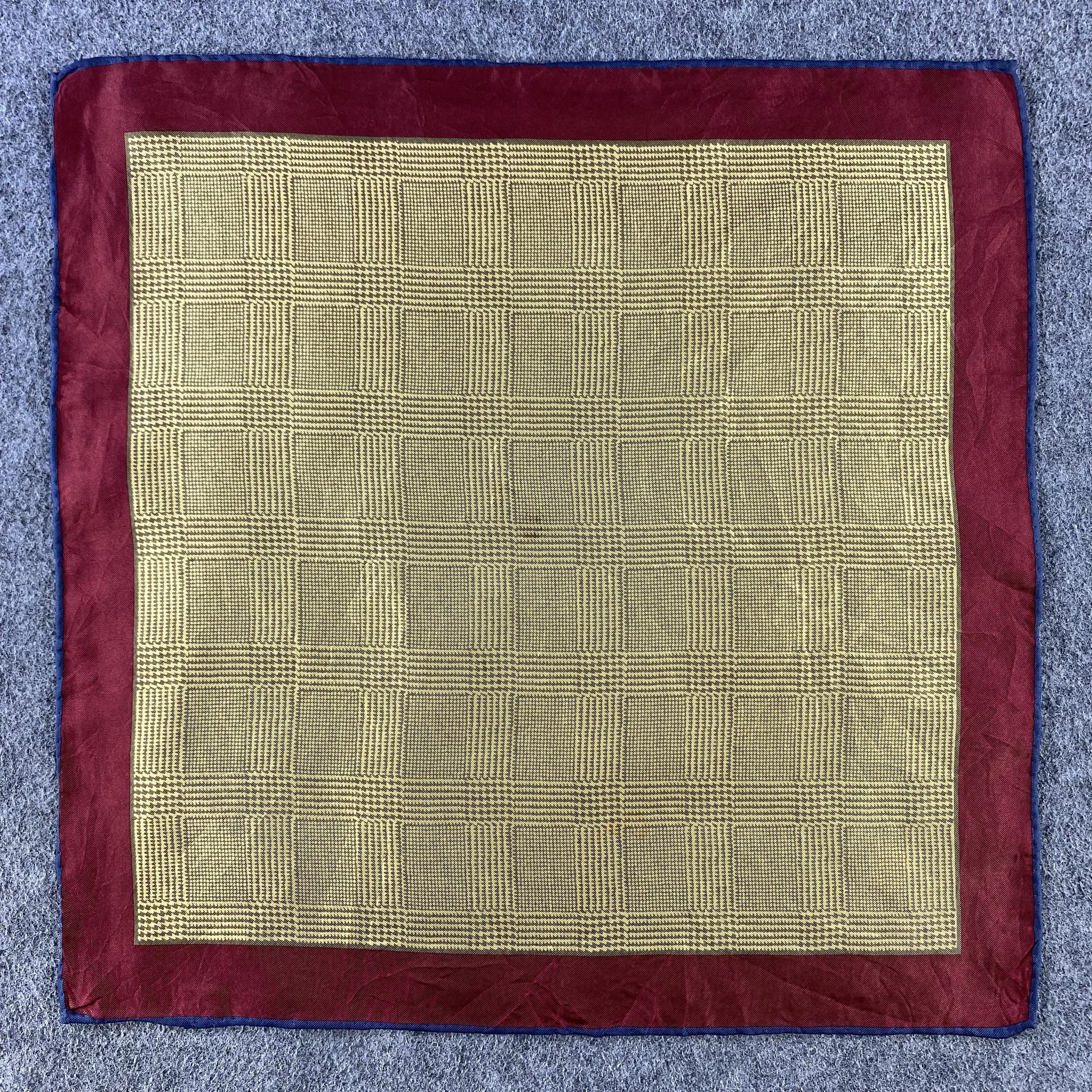 Japanese Brand × Vintage Handmade Silk Handkerchief/Neckerchief/Bandana HC884 Size ONE SIZE - 1 Thumbnail