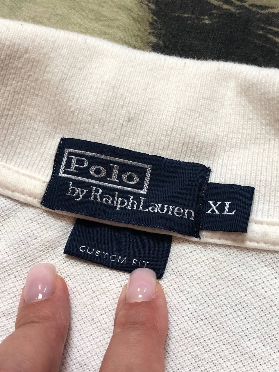 Polo Ralph Lauren Vintage Polo Ralph Lauren Custom Fit Polo Size XL Size US XL / EU 56 / 4 - 2 Thumbnail