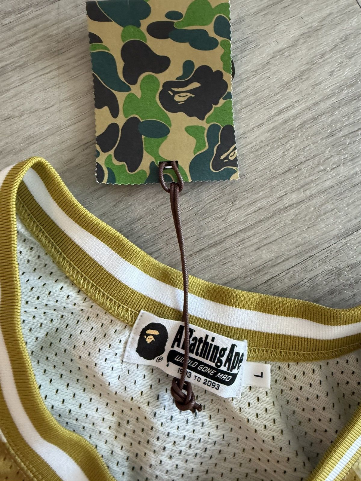 Bape Bape yellow camo basketball jersey Size US L / EU 52-54 / 3 - 2 Thumbnail