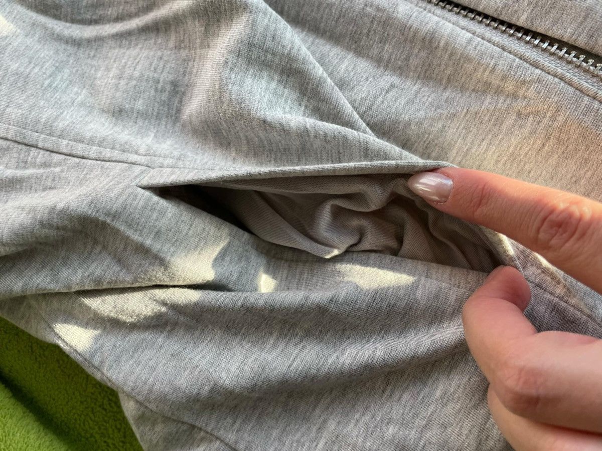 Helmut Lang × Japanese Brand Helmut Lang Asymmetrical Sweatshirt Zip Japanese Size L / US 10 / IT 46 - 5 Thumbnail