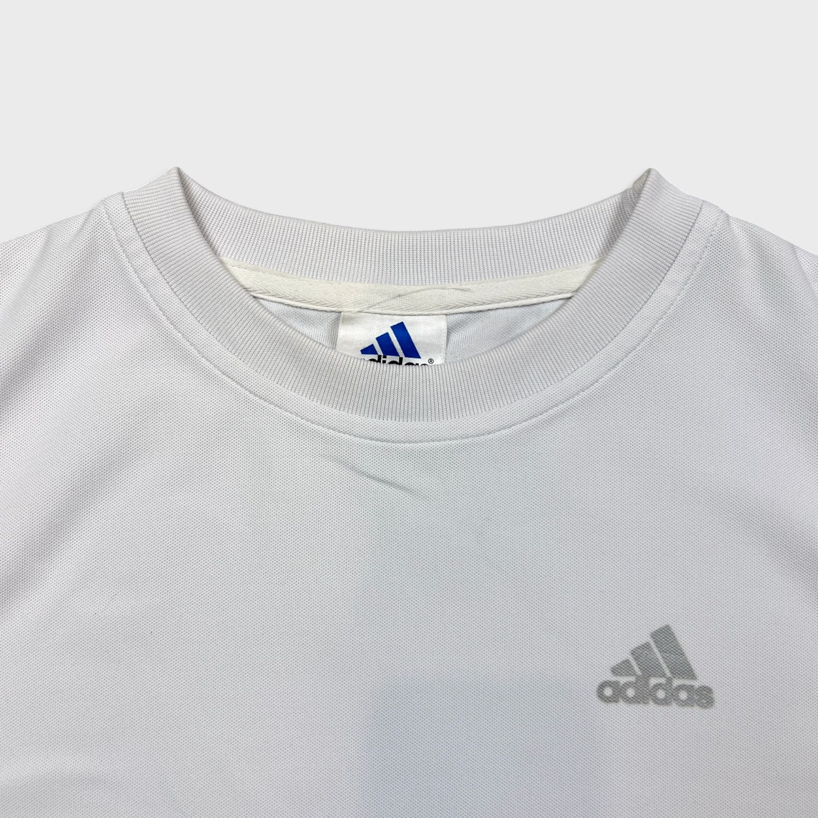 Adidas × Vintage VTG 90s Adidas T Shirt XL Stripes Athletic Short Sleeve Tee Size US XL / EU 56 / 4 - 2 Thumbnail