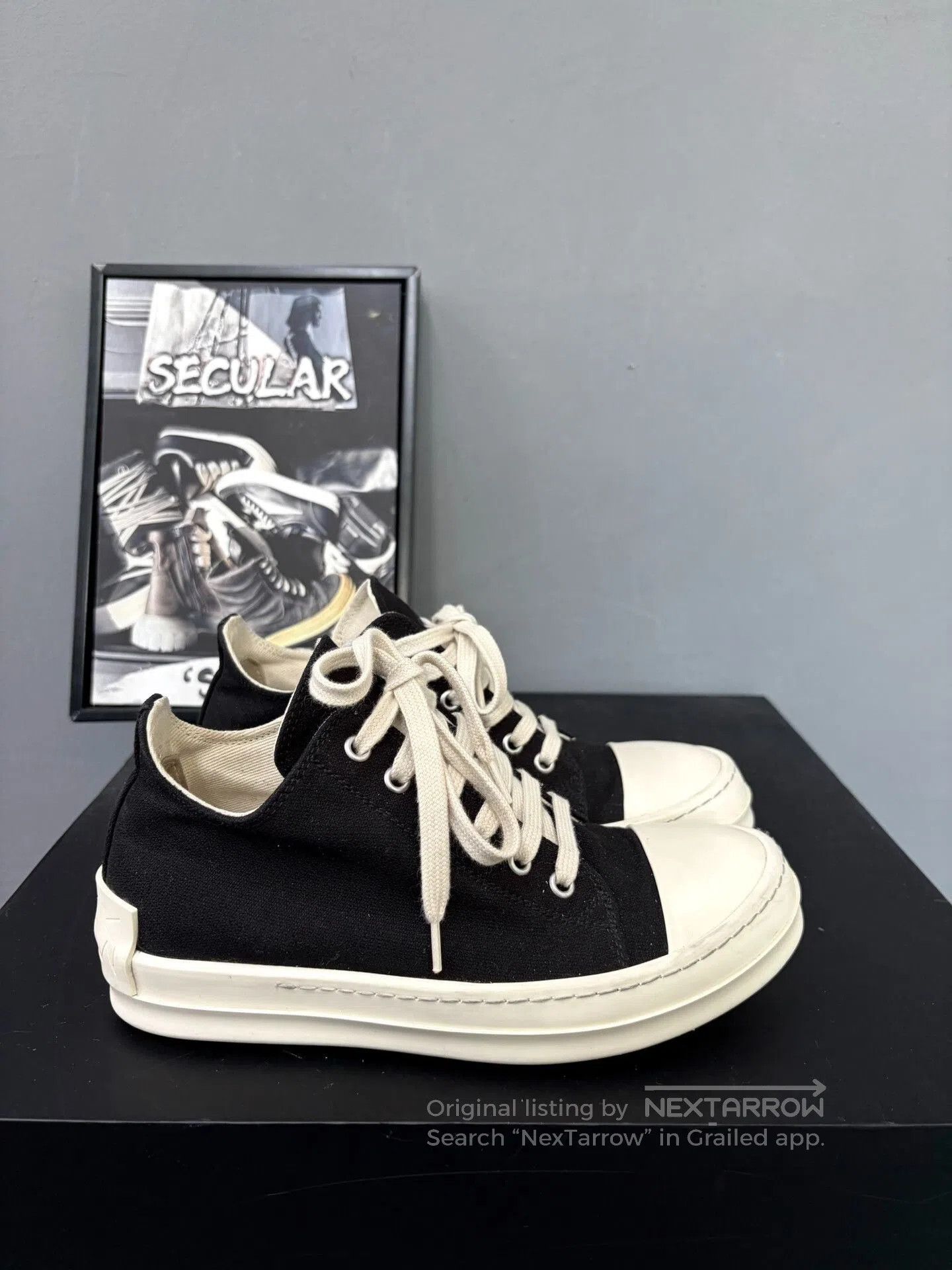 Rick Owens Drkshdw Rick Owens DRKSHDW Low. Size US 5 / IT 35 - 4 Thumbnail