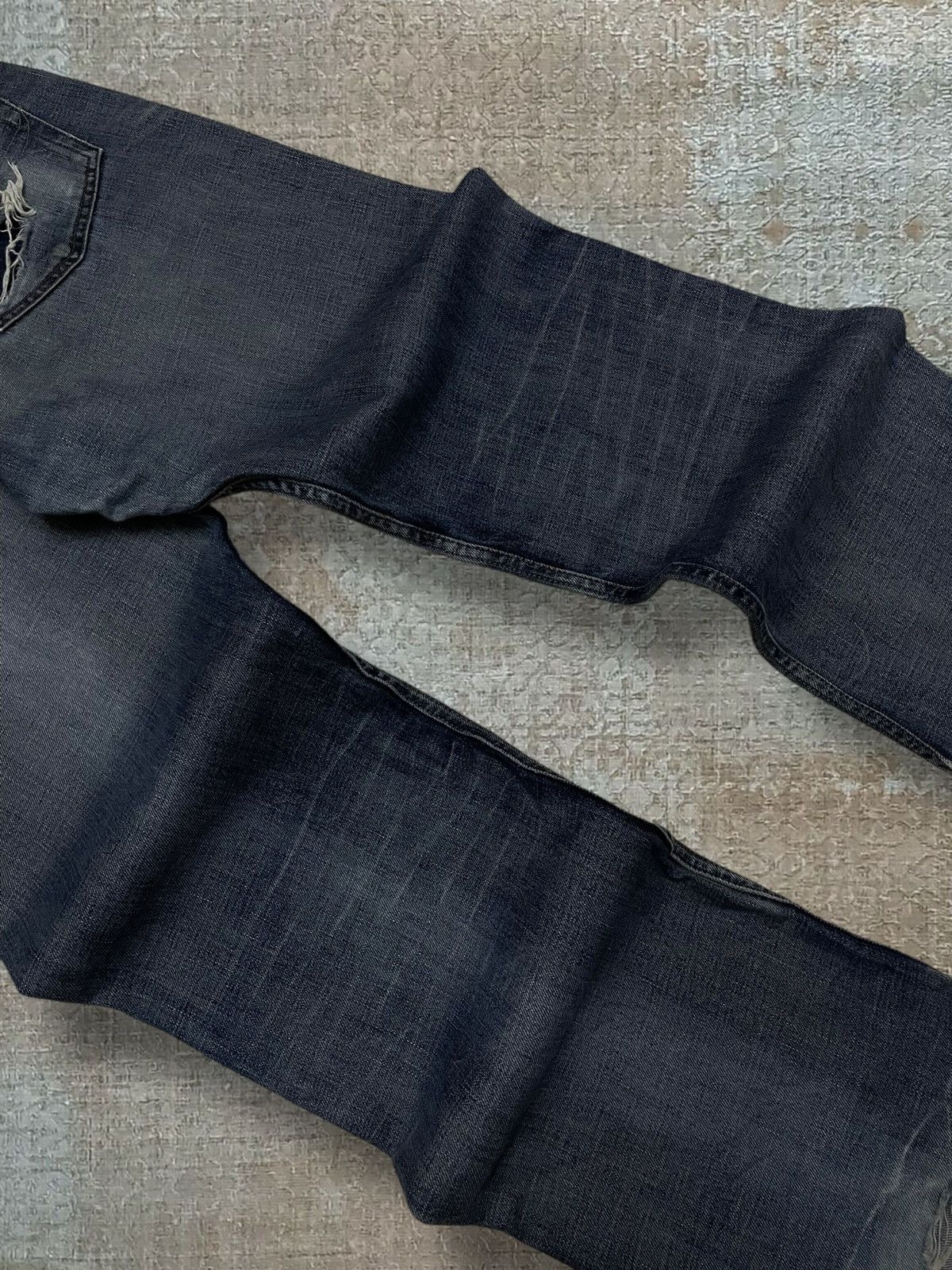 Polo Ralph Lauren Vintage 90s Designer Polo Raplh Lauren Distressed Denim Size US 34 / EU 50 - 13 Thumbnail