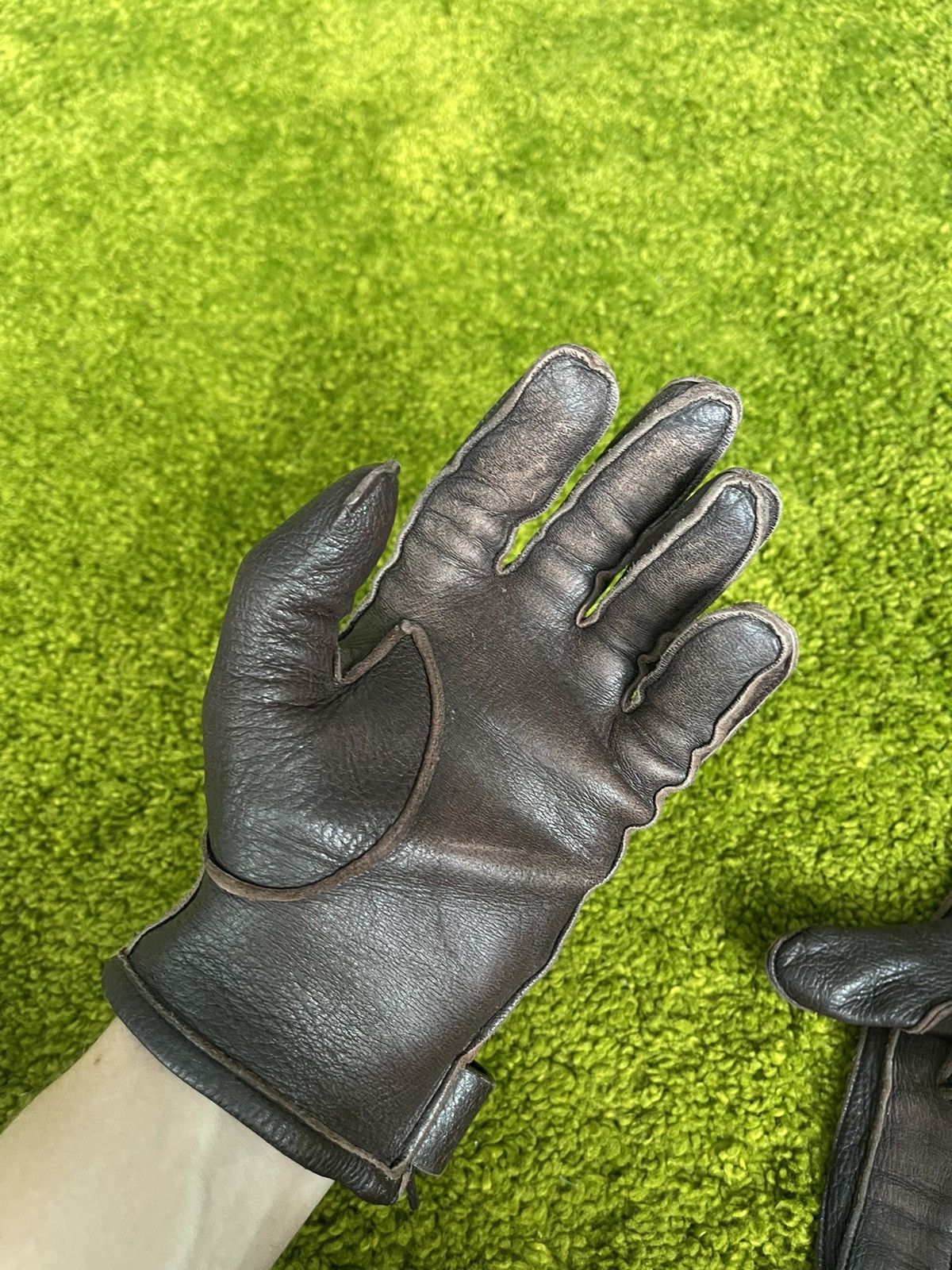 Gucci × Tom Ford Gucci archive real leather gloves Size 32 - 17 Thumbnail