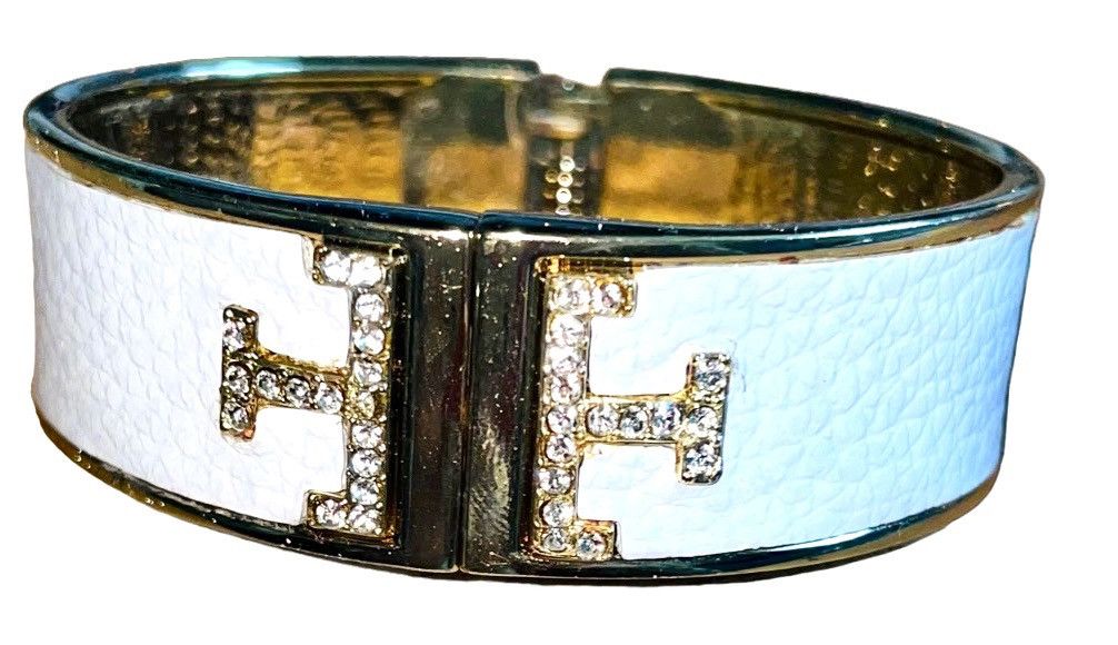 Other MX Designer Leather Hinged Cuff Size ONE SIZE - 7 Thumbnail