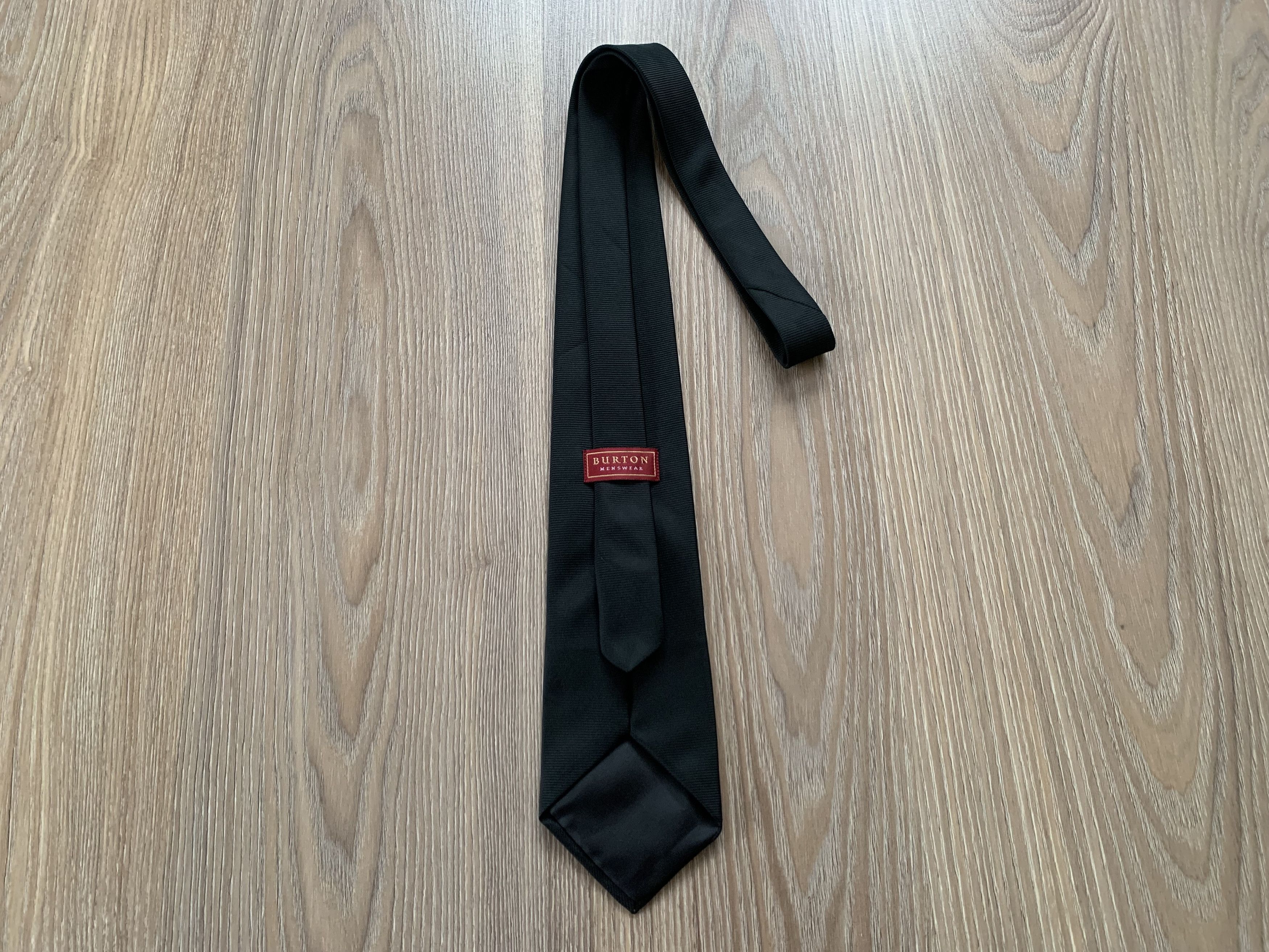 Burton Burton Black Classic Tie Size ONE SIZE - 4 Thumbnail