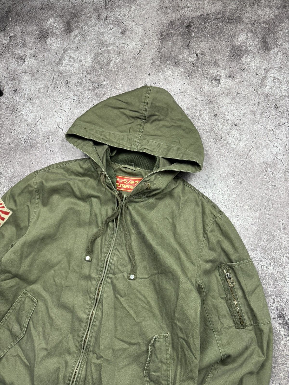 Japanese Brand Y2K YOHJI YAMAMOTO STYLE JAPANESSE MILITARY BOMBER TOKYO Y3 Size US L / EU 52-54 / 3 - 4 Thumbnail