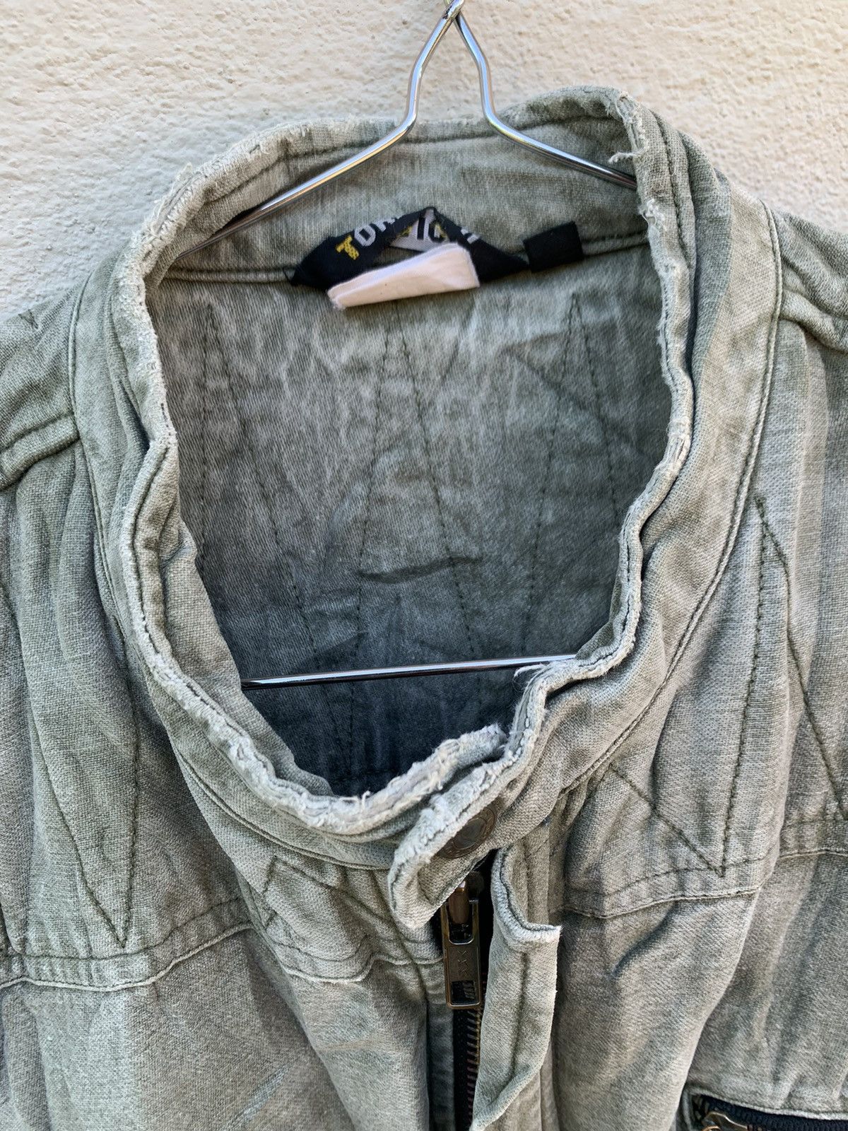 Japanese Brand Distress TORA Toraichi Worker Style Jacket Size US L / EU 52-54 / 3 - 7 Thumbnail