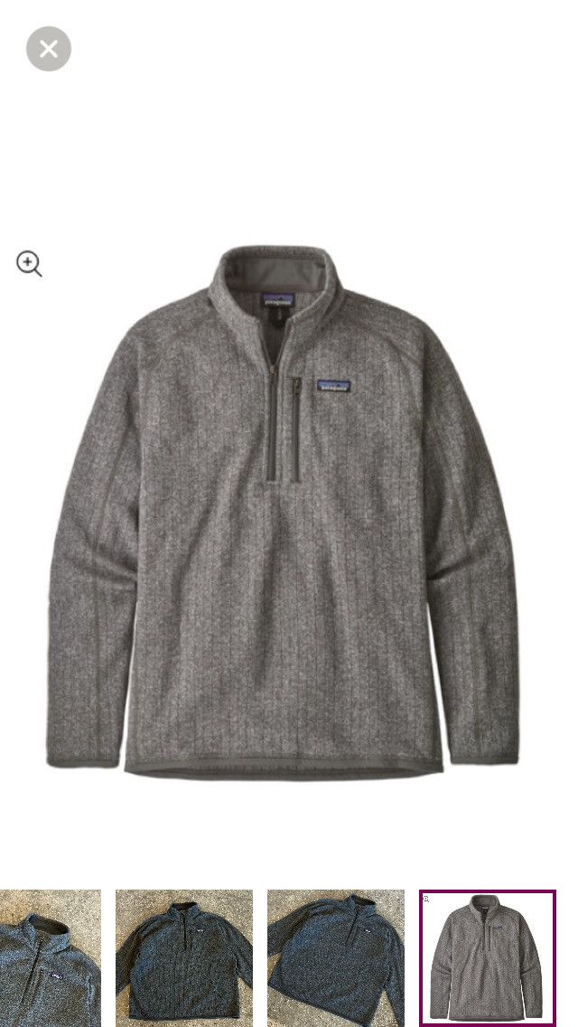 Patagonia Patagonia Men’s Better Sweater Rib Knit 1/4 Zip XL Size US XL / EU 56 / 4 - 15 Thumbnail