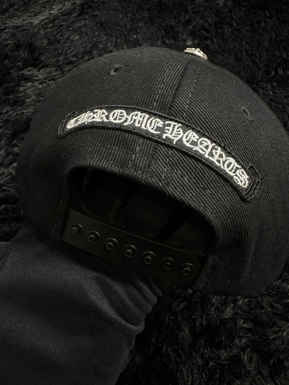 Chrome Hearts Chrome Hearts Three Cross Hat Size ONE SIZE - 8 Thumbnail
