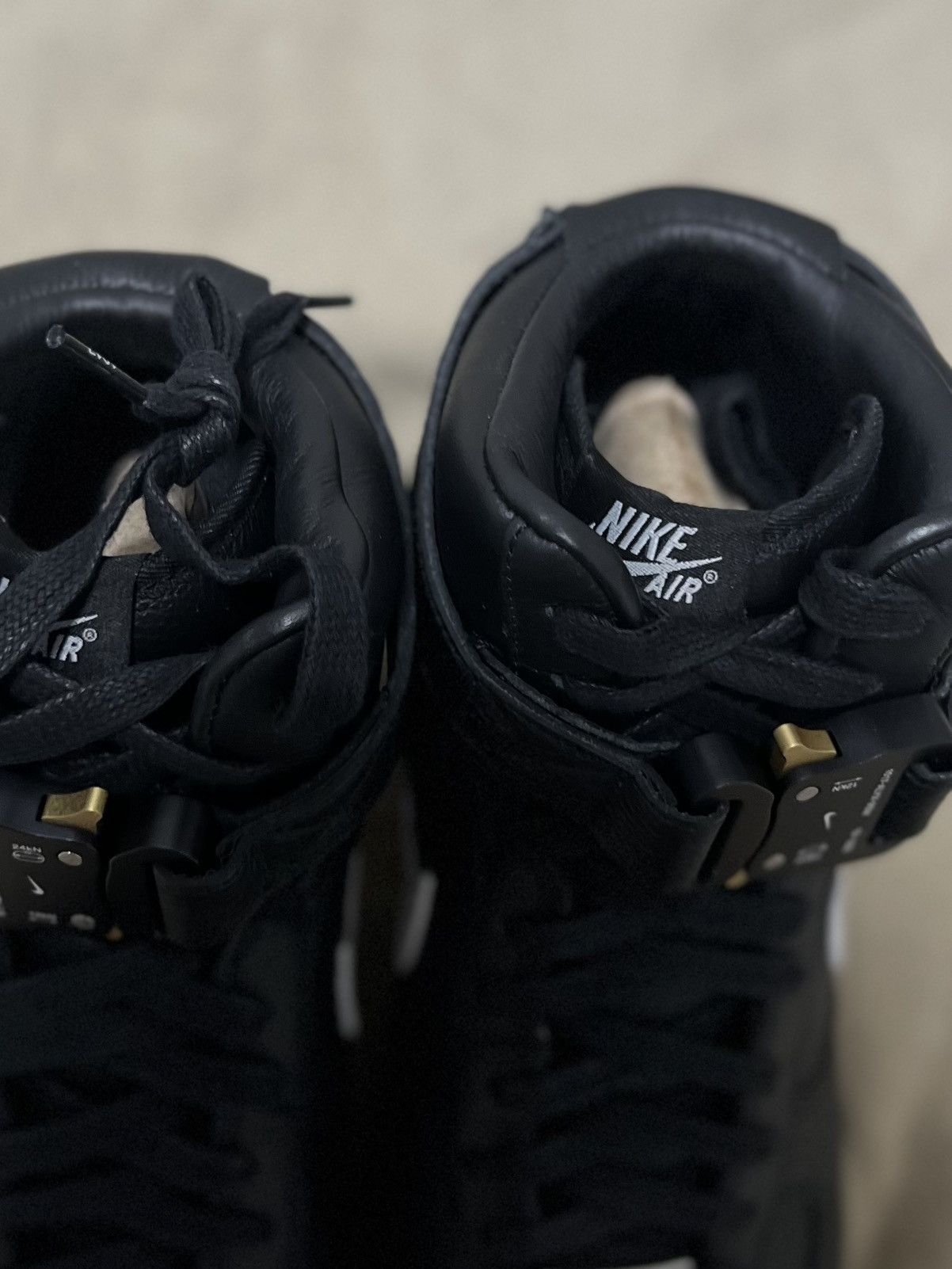 1017 ALYX 9SM 1017 ALYX 9SM x Air Force 1 High 'Black White' Size US 11.5 / EU 44-45 - 9 Thumbnail