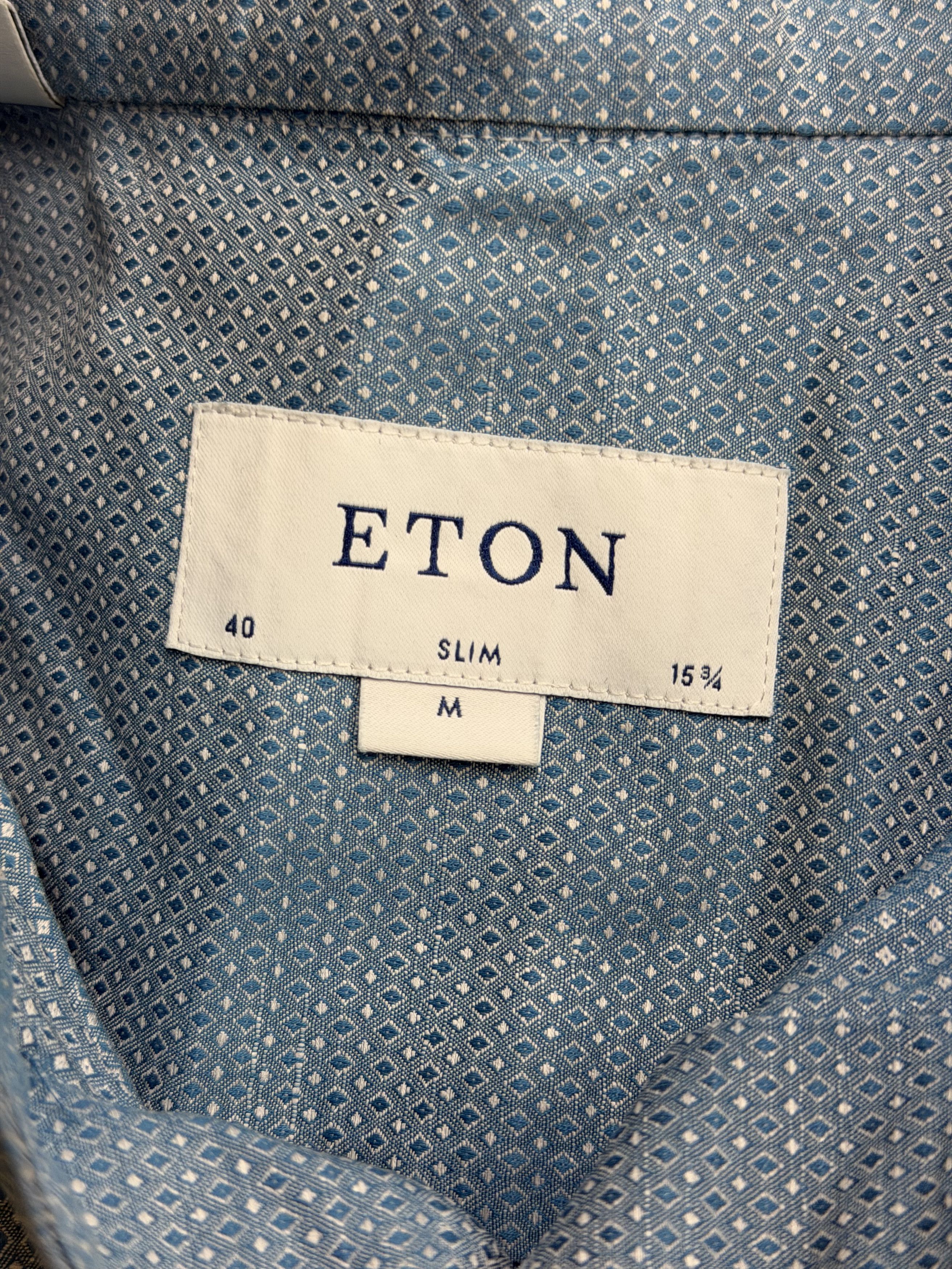 Eton Eton Slim Fit Dress Shirt Size 40 Size US M / EU 48-50 / 2 - 13 Thumbnail
