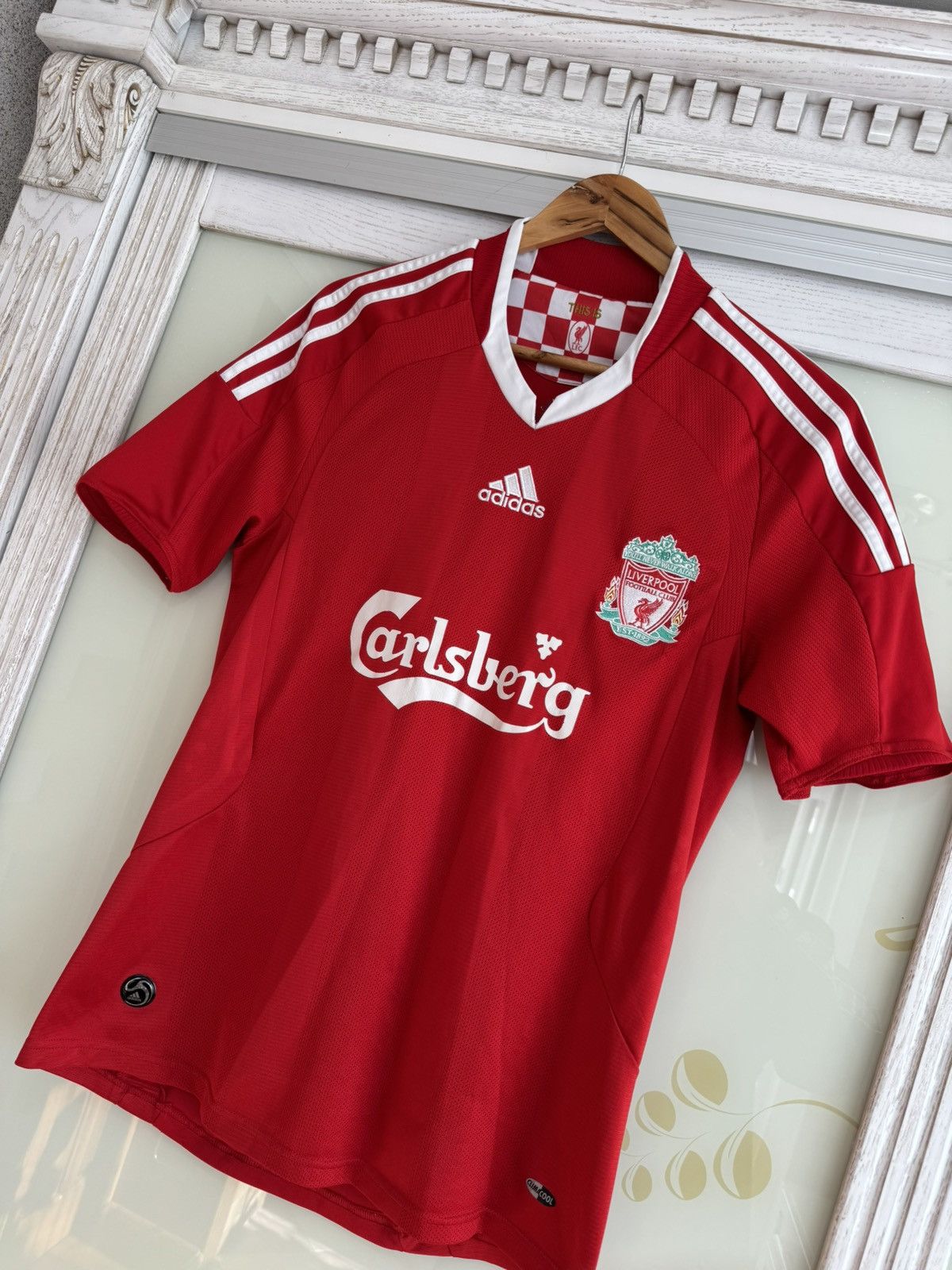 Adidas × Vintage Vintage Liverpool 2008-2009 Home Soccer Jersey Football Kit Size US S / EU 44-46 / 1 - 4 Thumbnail