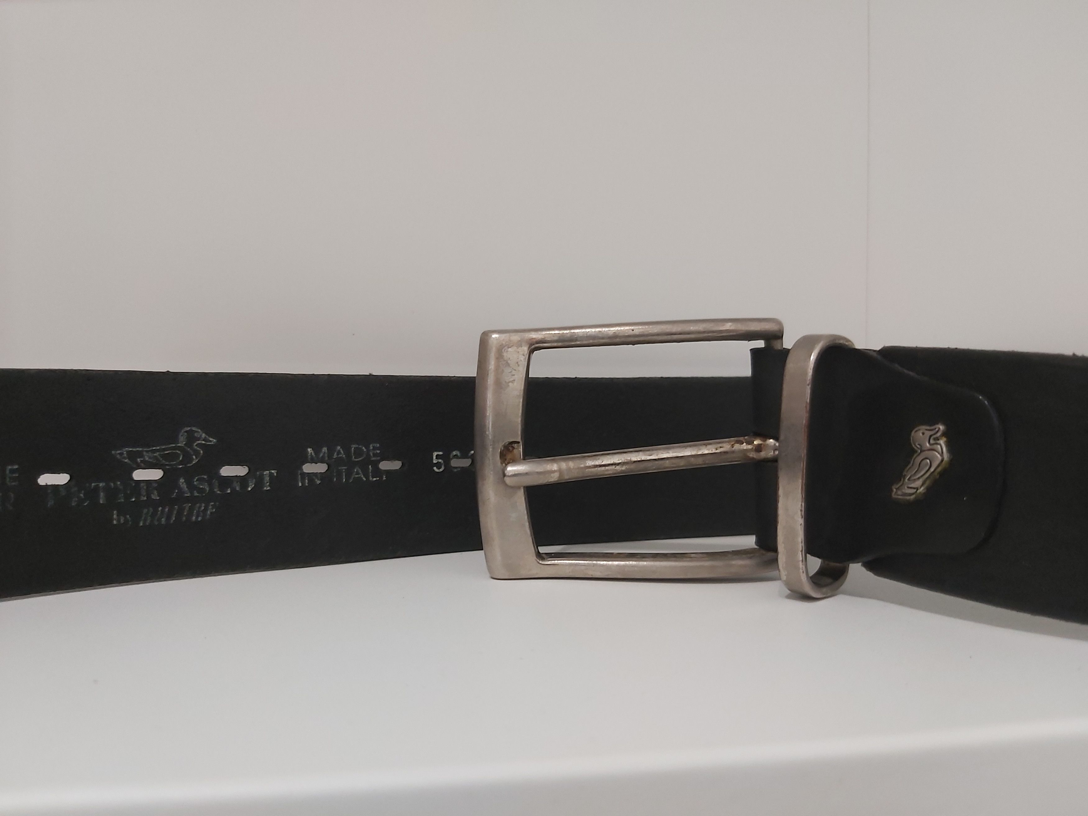 Vintage Peter Ascot vintage belt. Genuine leather belt duckling Size ONE SIZE - 5 Thumbnail