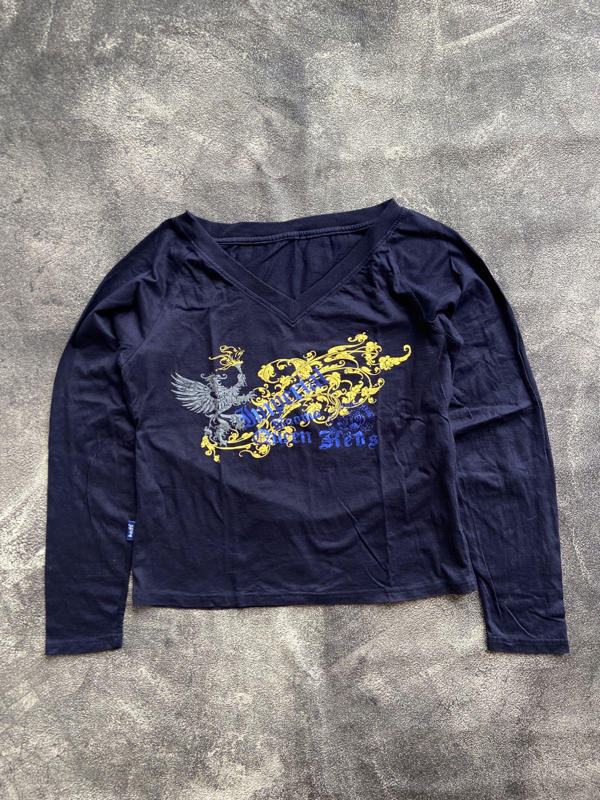 If Six Was Nine Keds Imperial Boomo Poem Longsleeve Size S / US 4 / IT 40 - 1 Thumbnail