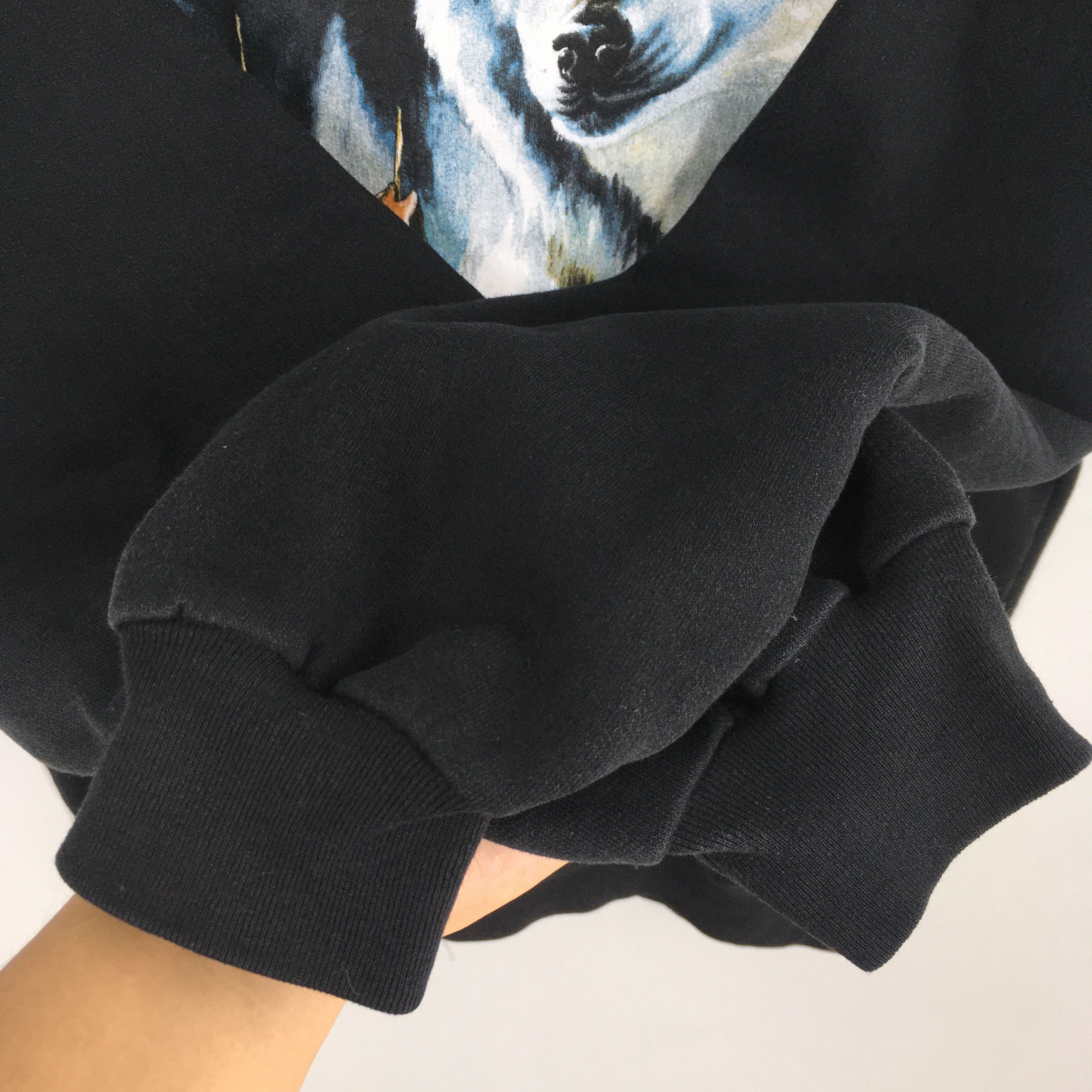 LONE WOLF Vintage The Wolf Wildlife Brandon Canada Sweatshirt Medium Size US M / EU 48-50 / 2 - 4 Thumbnail
