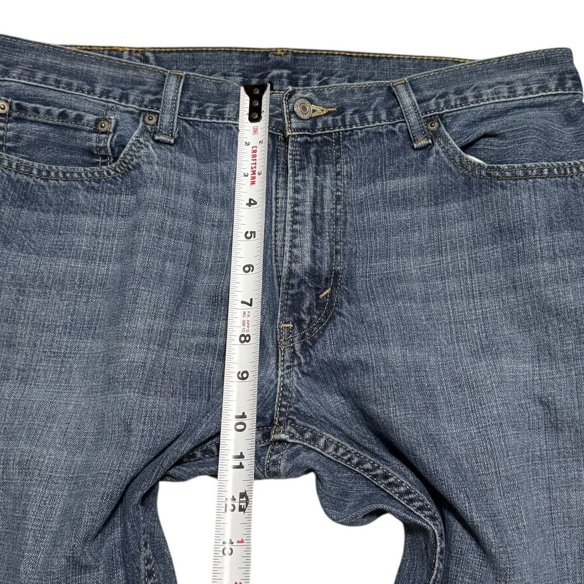 Levi's Levi's 514 Slim Straight 100% Cotton Denim Jeans Men's 36x30 Size US 36 / EU 52 - 8 Thumbnail