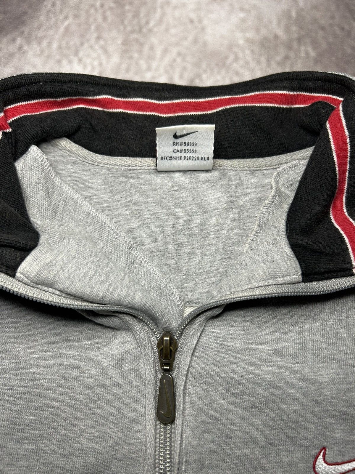 Nike Sweatshirt Nike Vintage 1/4 zip Size US L / EU 52-54 / 3 - 3 Thumbnail