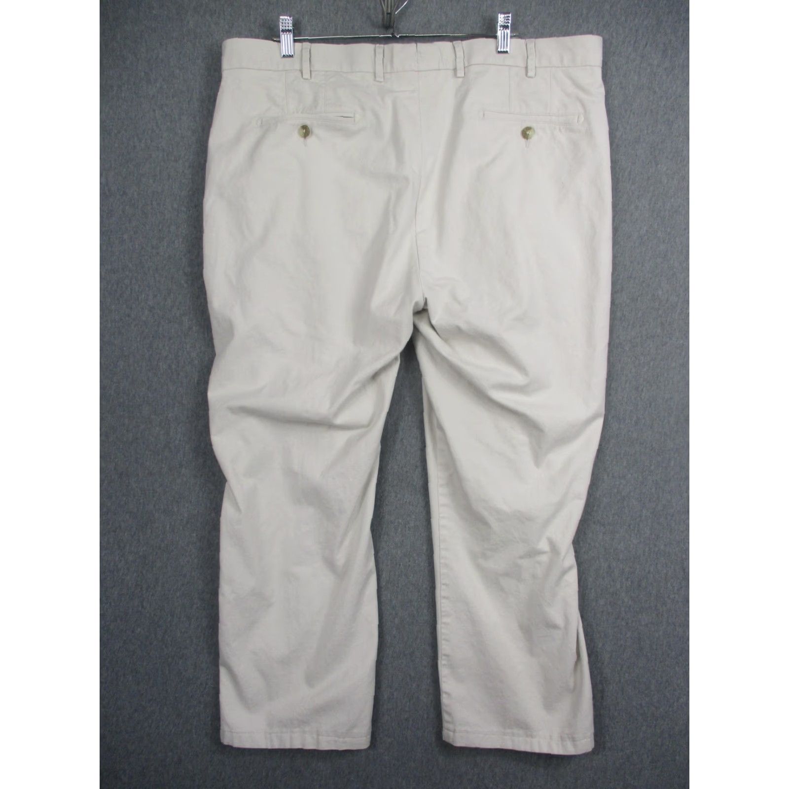 Peter Millar Peter Millar Pants Mens 40x27 Beige Chino Straight Leg Pima Cotton Stretch Size US 40 / EU 56 - 5 Thumbnail
