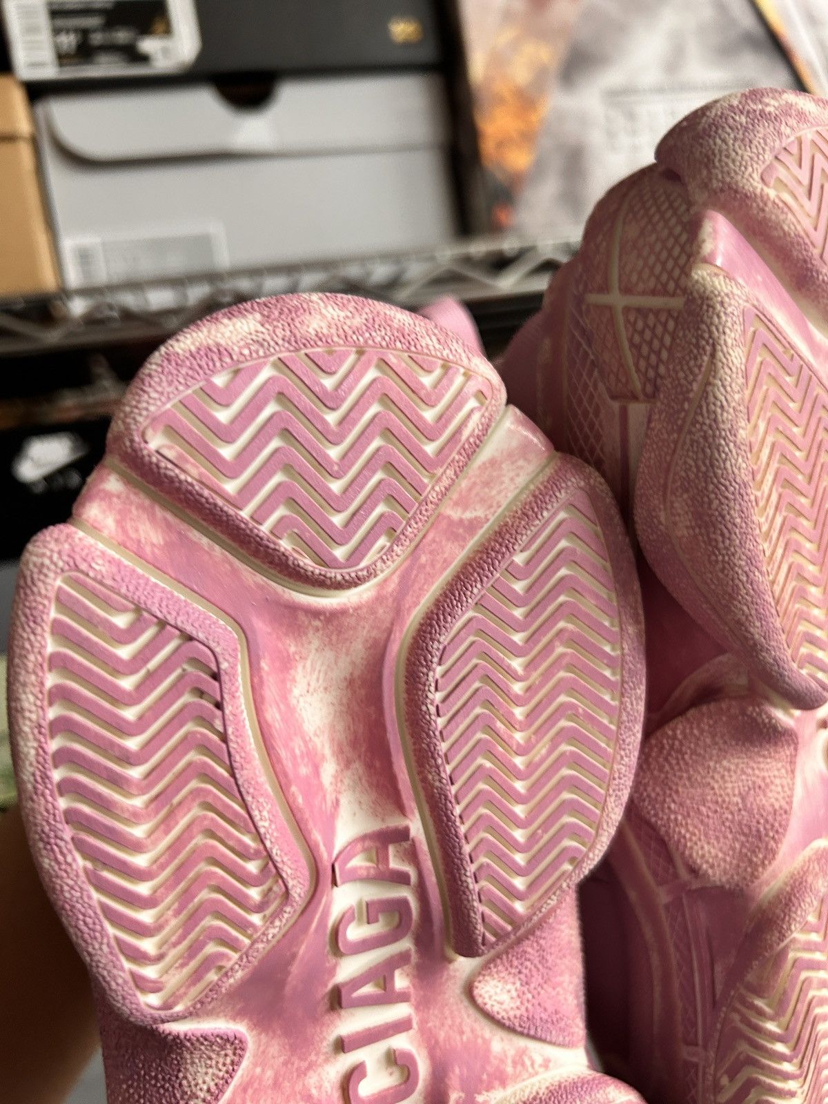 Balenciaga Faded Pink Triple S Size 5US