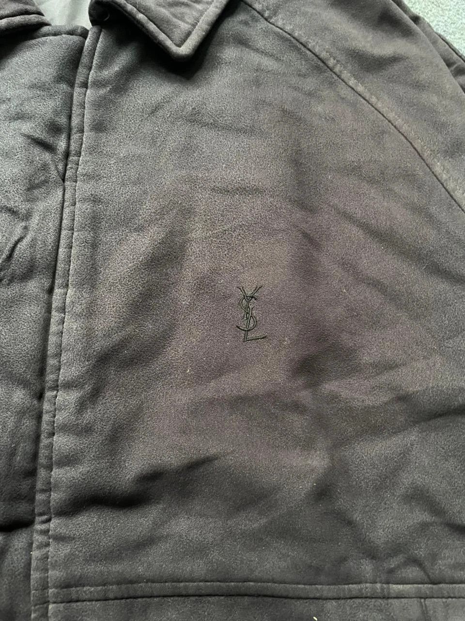 Saint Laurent Paris Vintage Yves Saint Laurent YSL Suede Jacket Size US L / EU 52-54 / 3 - 4 Thumbnail