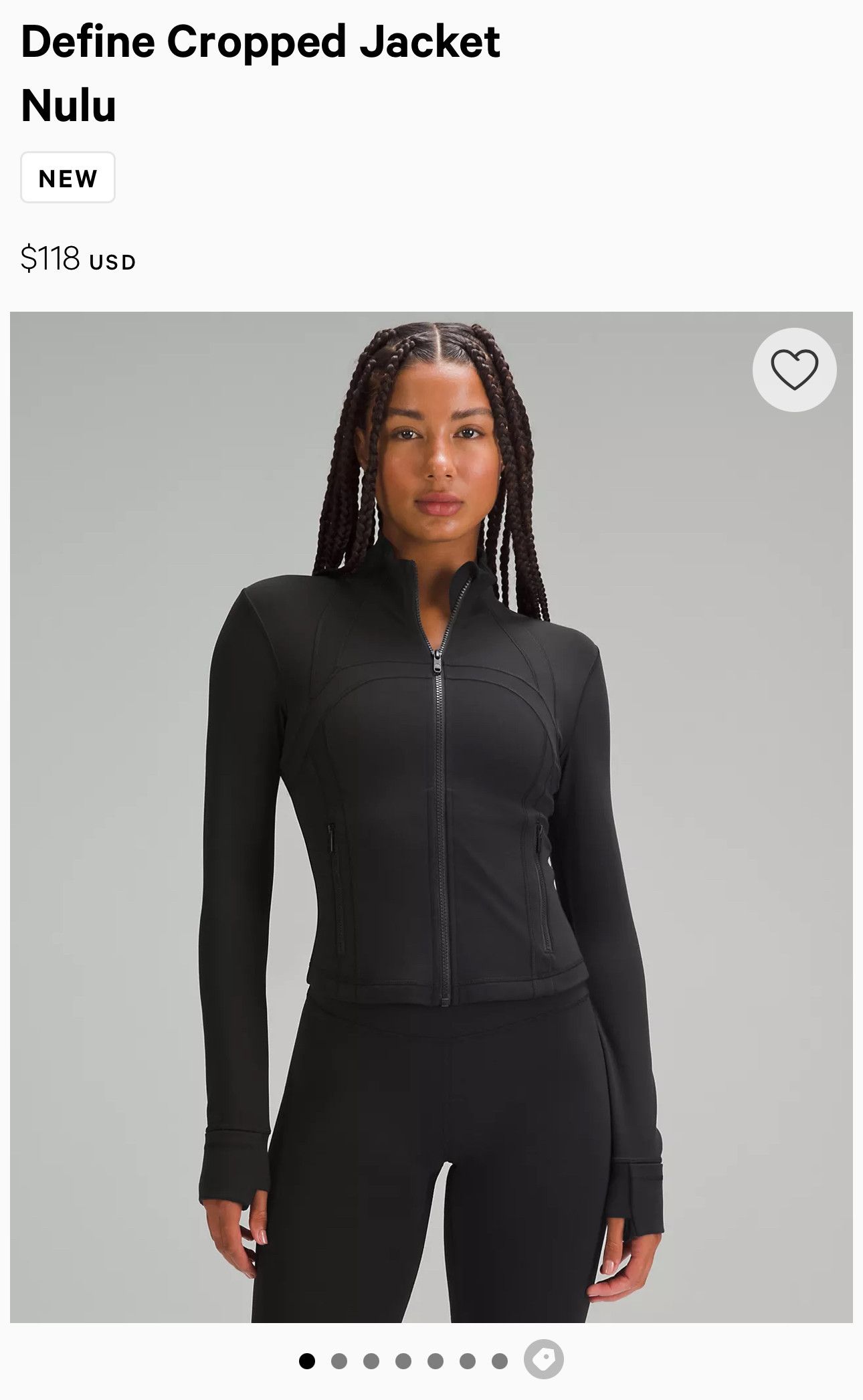 Defined Cropped Jacket Nulu