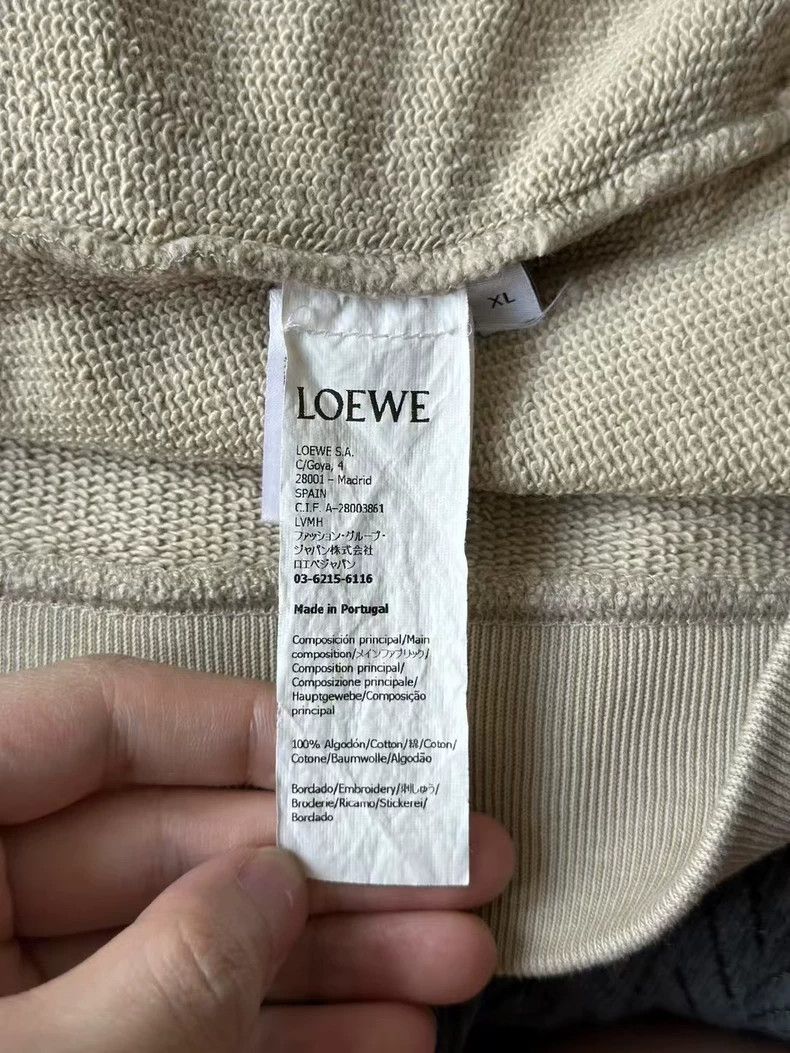 Loewe LOEWE Khaki color matching sweater Size XL / US 12-14 / IT 48-50 - 4 Thumbnail