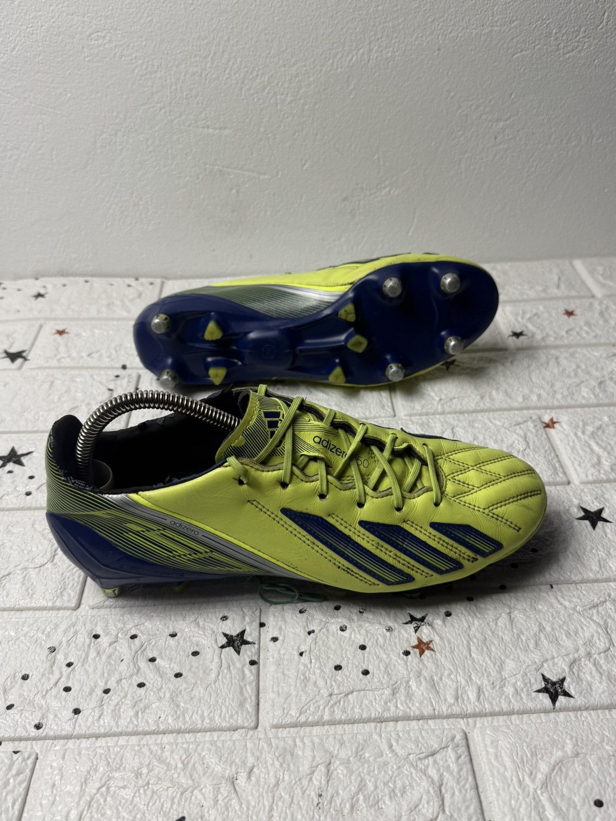 Adidas Adidas F50 Adizero Leather SG Elite G97169 US8 UK7.5 EUR41 Size US 8 / EU 41 - 3 Thumbnail