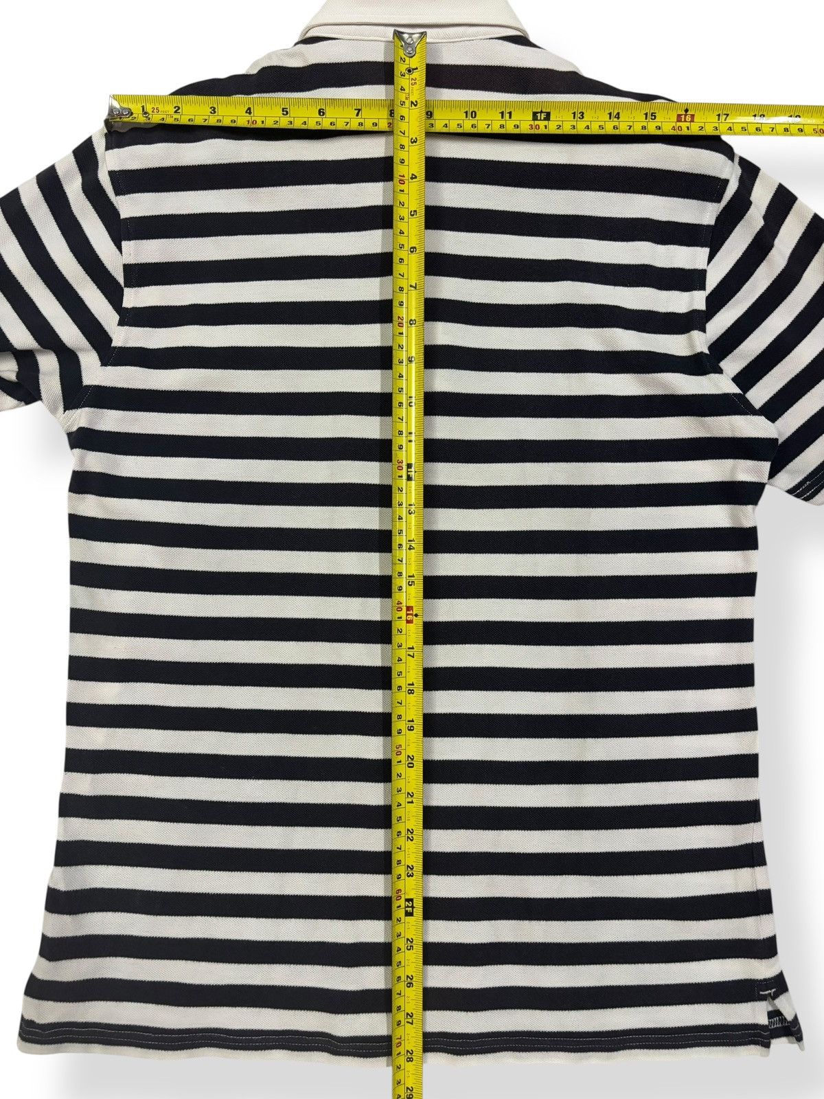 Burberry Vintage Burberry London Small Logo Striped Polo Shirt Size US M / EU 48-50 / 2 - 14 Thumbnail