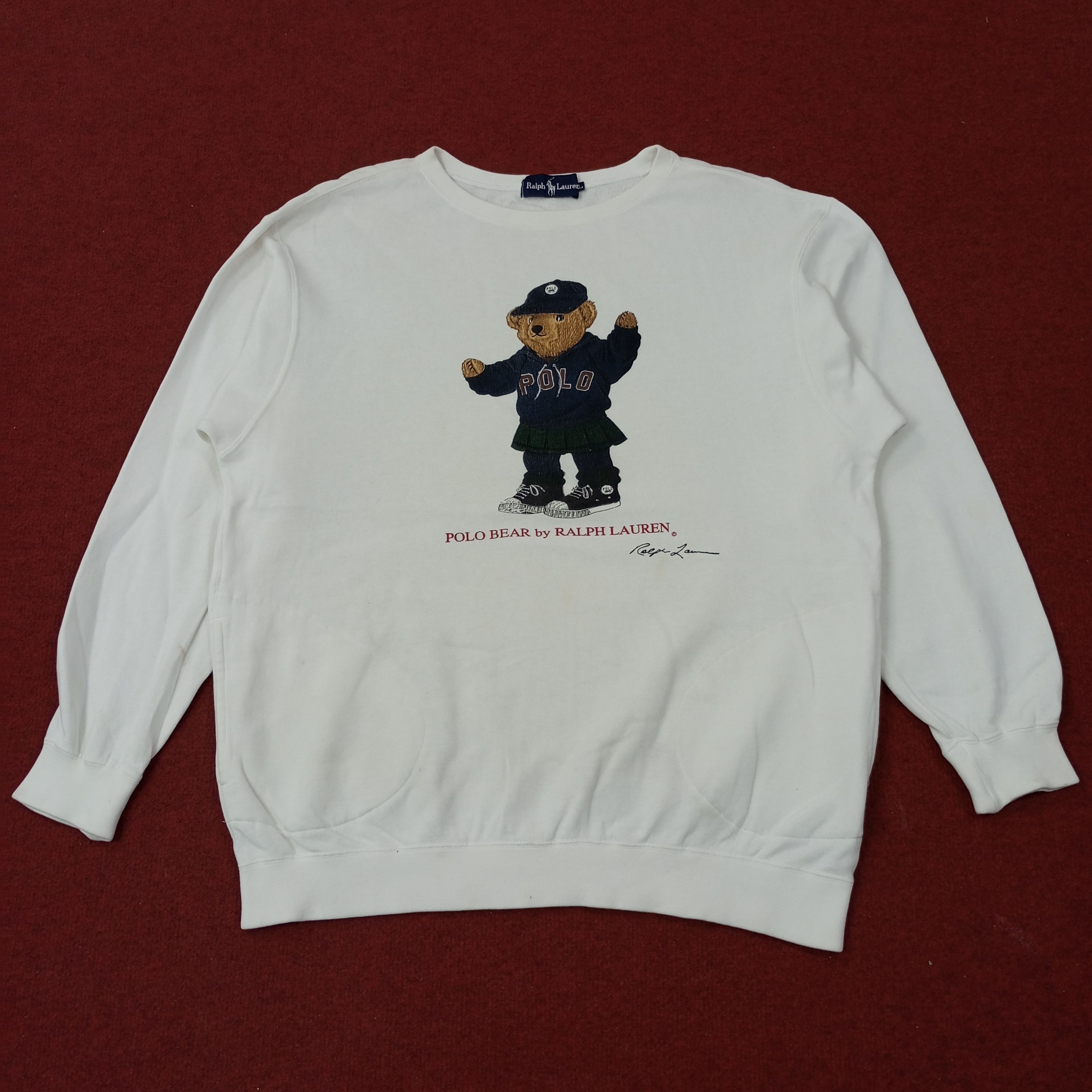 Polo Ralph Lauren Polo Bear by Ralph Lauren Sweatshirt c241n11 Size US L / EU 52-54 / 3 - 1 Thumbnail