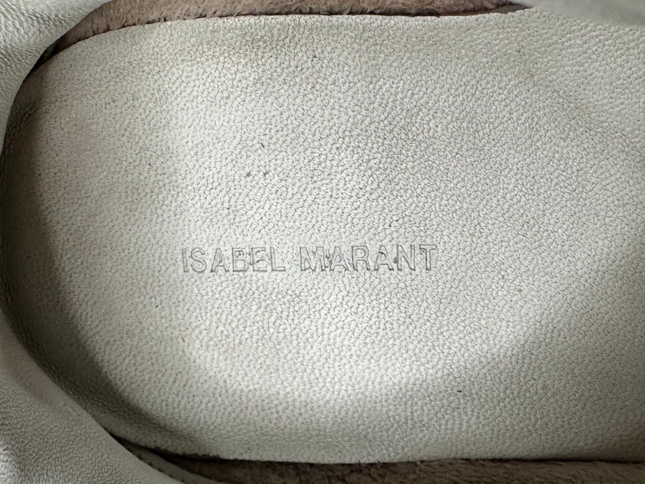 Isabel Marant Isabel Marant Bryce Eyelet Studded White Sneakers EU38 Size US 8 / IT 38 - 5 Thumbnail