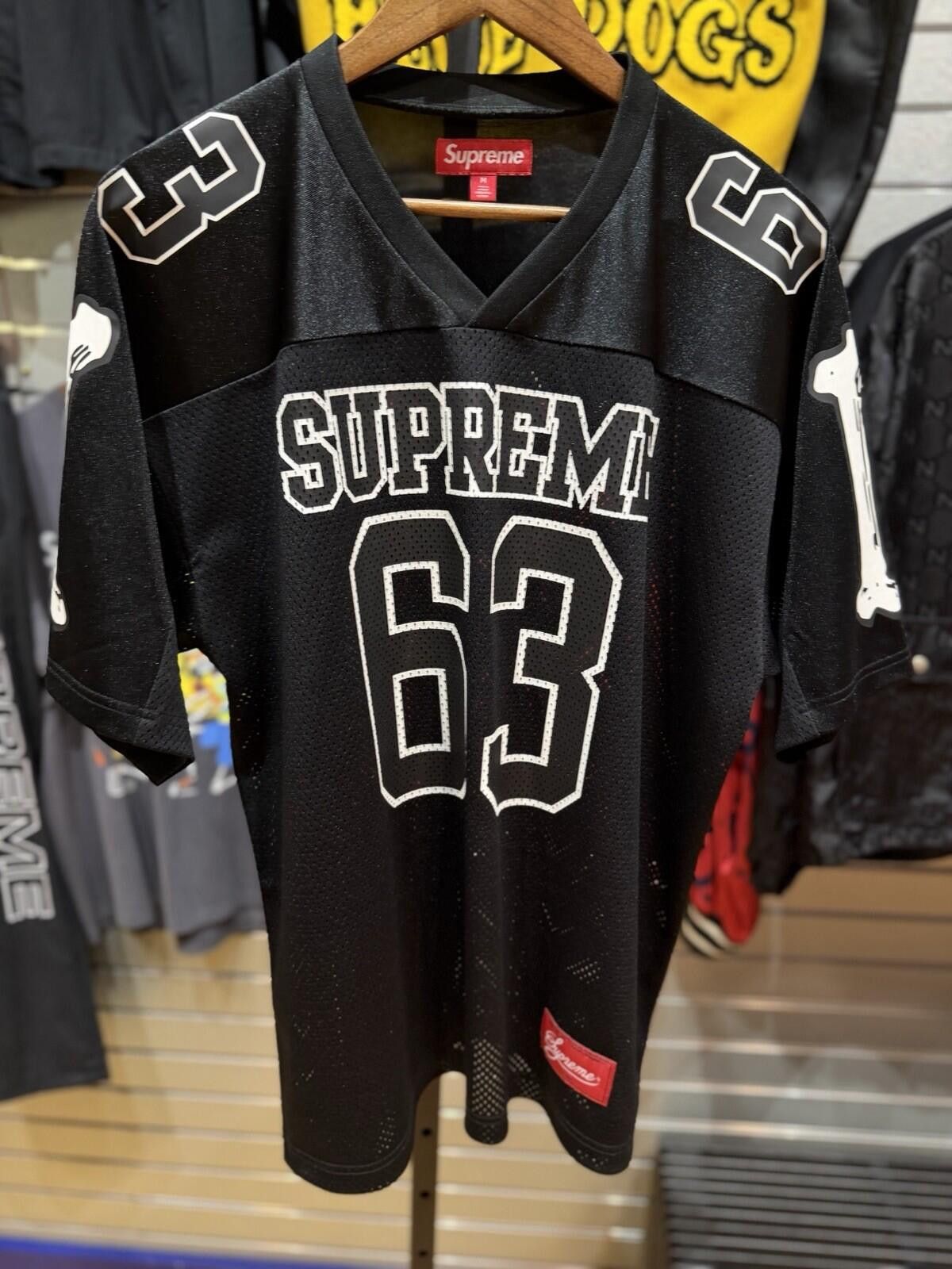 Supreme SUPREME BONES FOOTBALL JERSEY MEDIUM Brand New Authentic Size US M / EU 48-50 / 2 - 1 Thumbnail