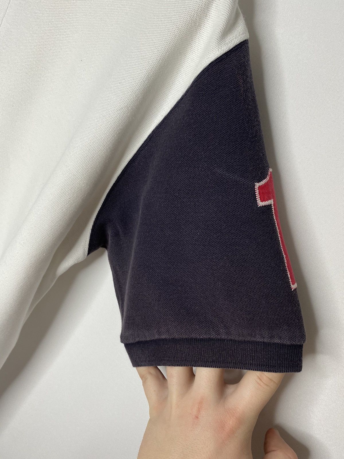 Hackett × Vintage Vintage Hackett London #1 Polo Shirt Short Sleeve Big Logo Size US L / EU 52-54 / 3 - 9 Thumbnail