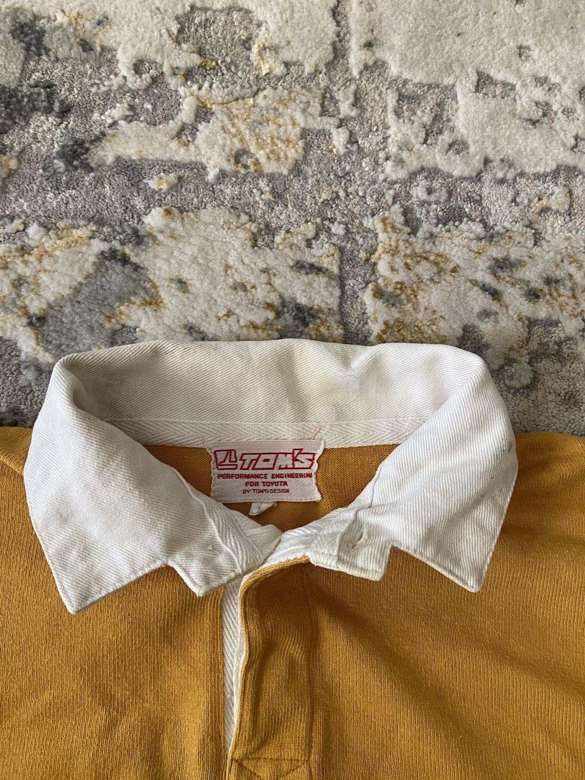 Toms VINTAGE TOM RACING RACING TEAM MOTORSPORT RUGBY POLO SHIRT Size US L / EU 52-54 / 3 - 5 Thumbnail