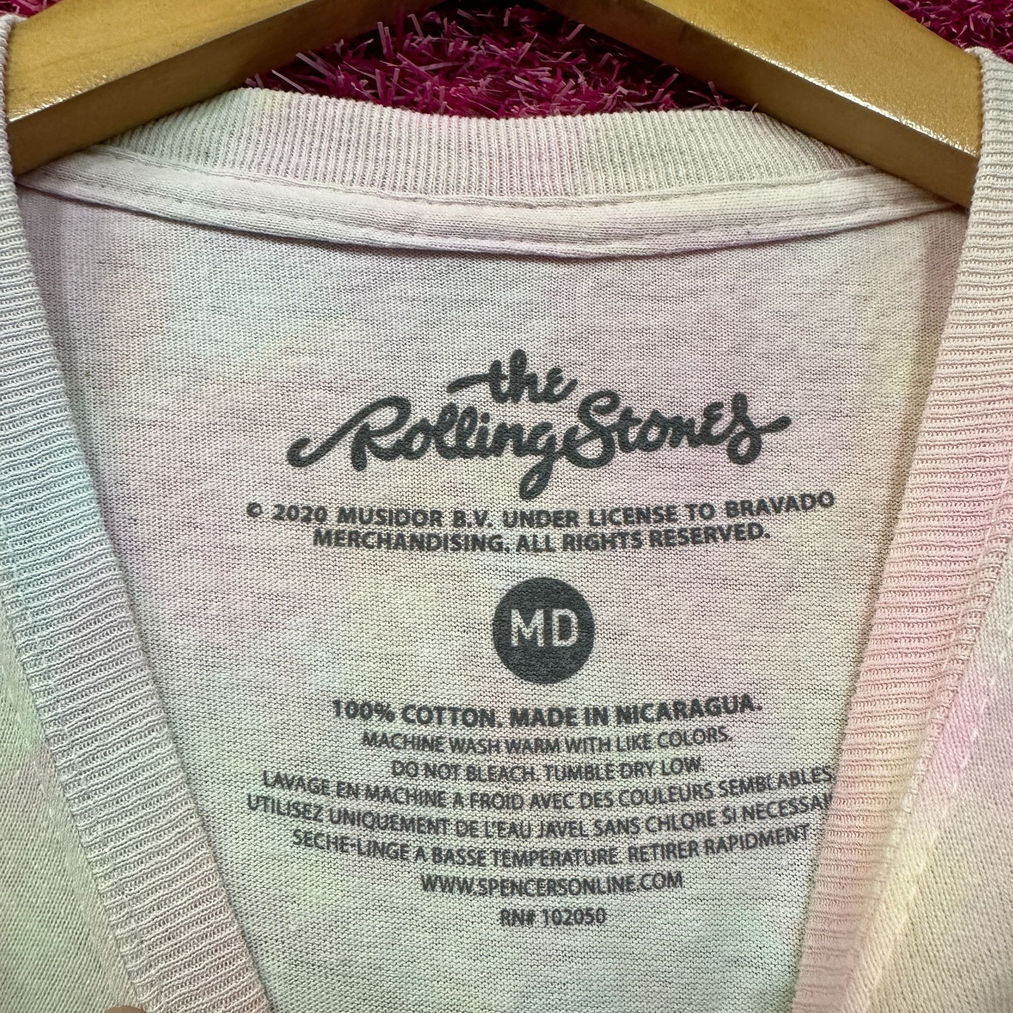 The Rolling Stones The Rolling Stones pastel tie dye Rock Tshirt size medium Size US M / EU 48-50 / 2 - 4 Thumbnail