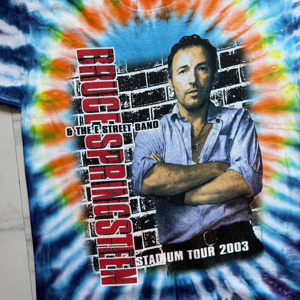 Band Tees Vintage Y2K Bruce Springsteen Stadium Tour T-Shirt Size US L / EU 52-54 / 3 - 5 Thumbnail